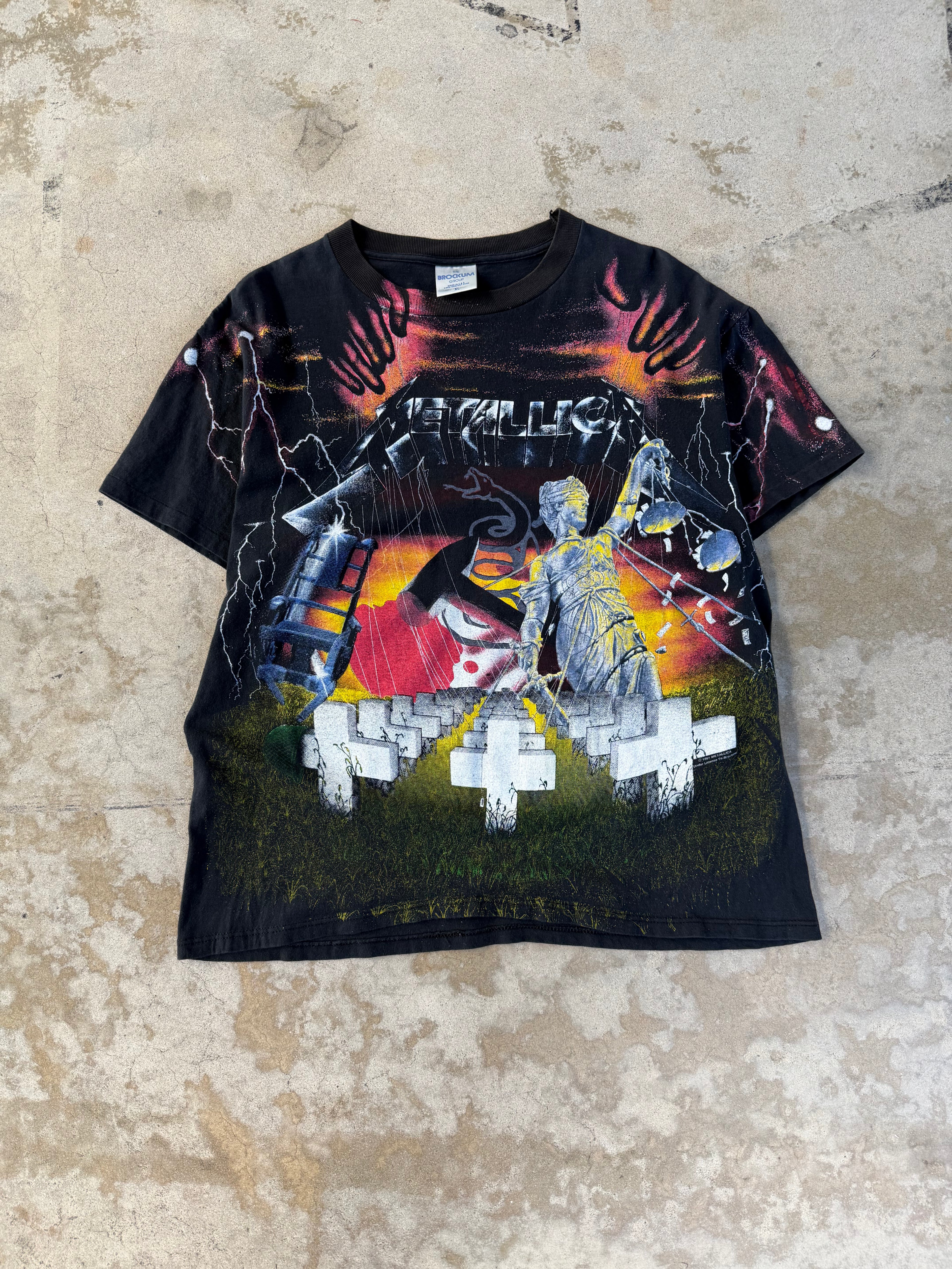 90s Metallica Master of Puppets AOP Grail | XL