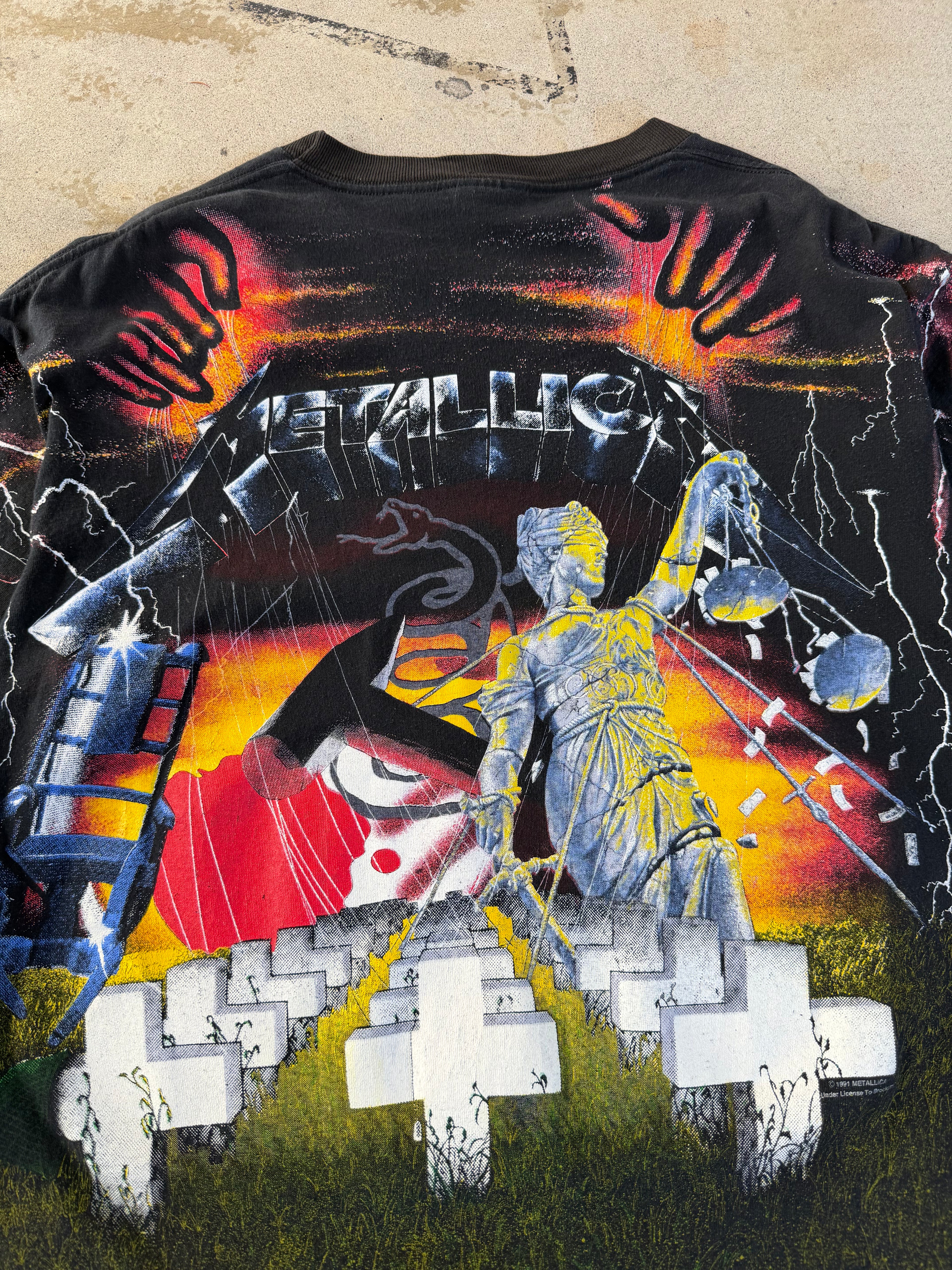 90s Metallica Master of Puppets AOP Grail | XL