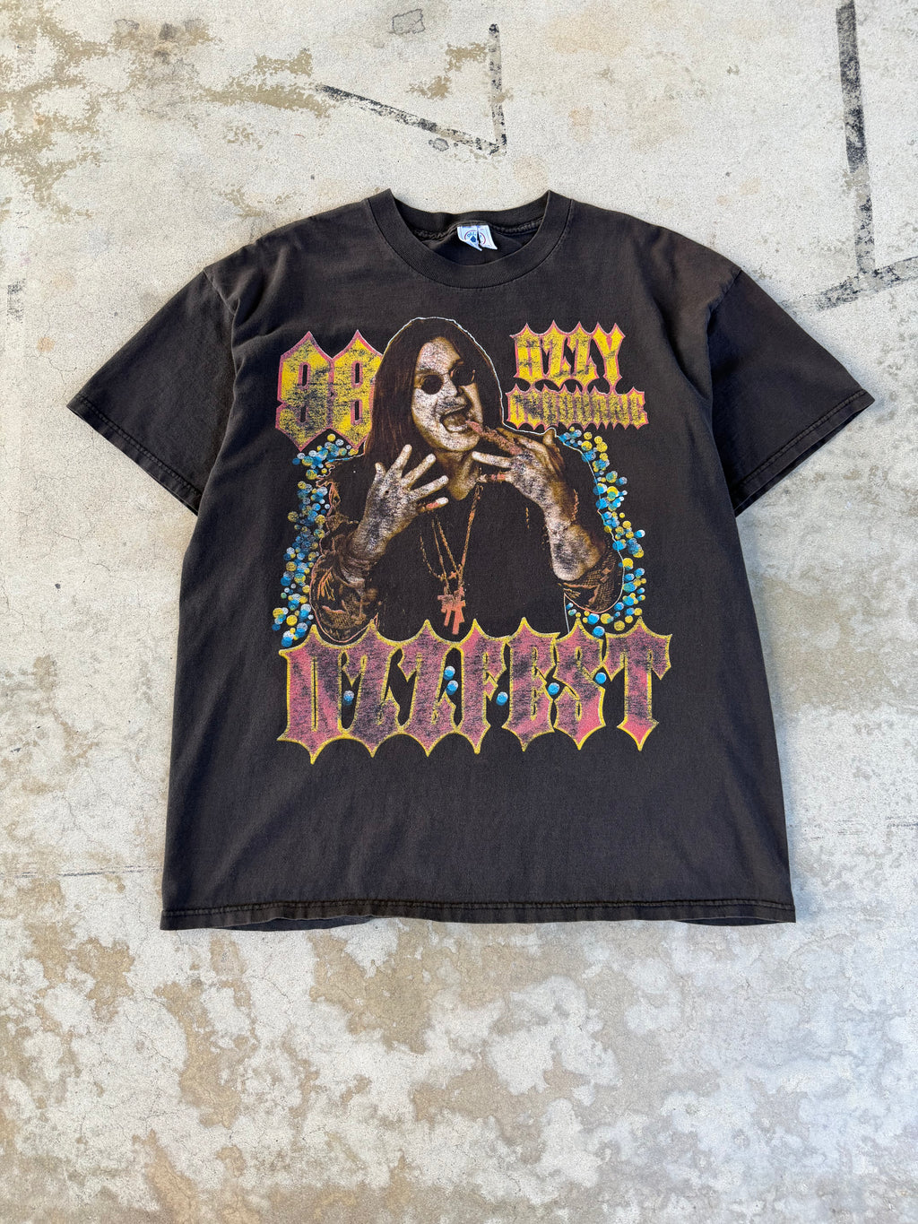 1998 Faded Ozzfest Tee  | XL