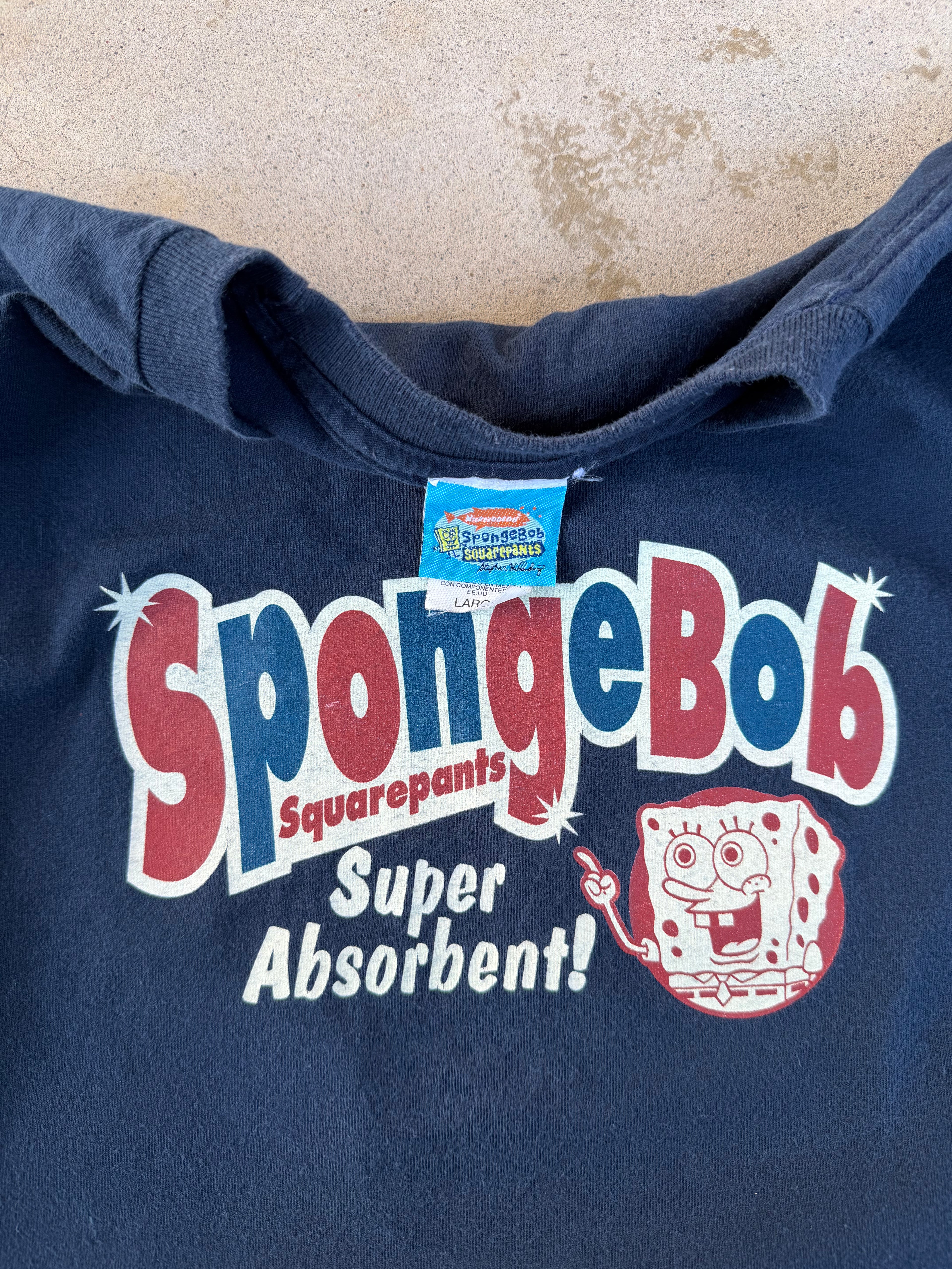 00s SpongeBob Promo Tee | L