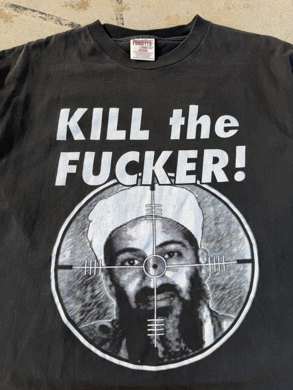 90s Osama Bin Laden "Kill The F*cker" Tee | XL