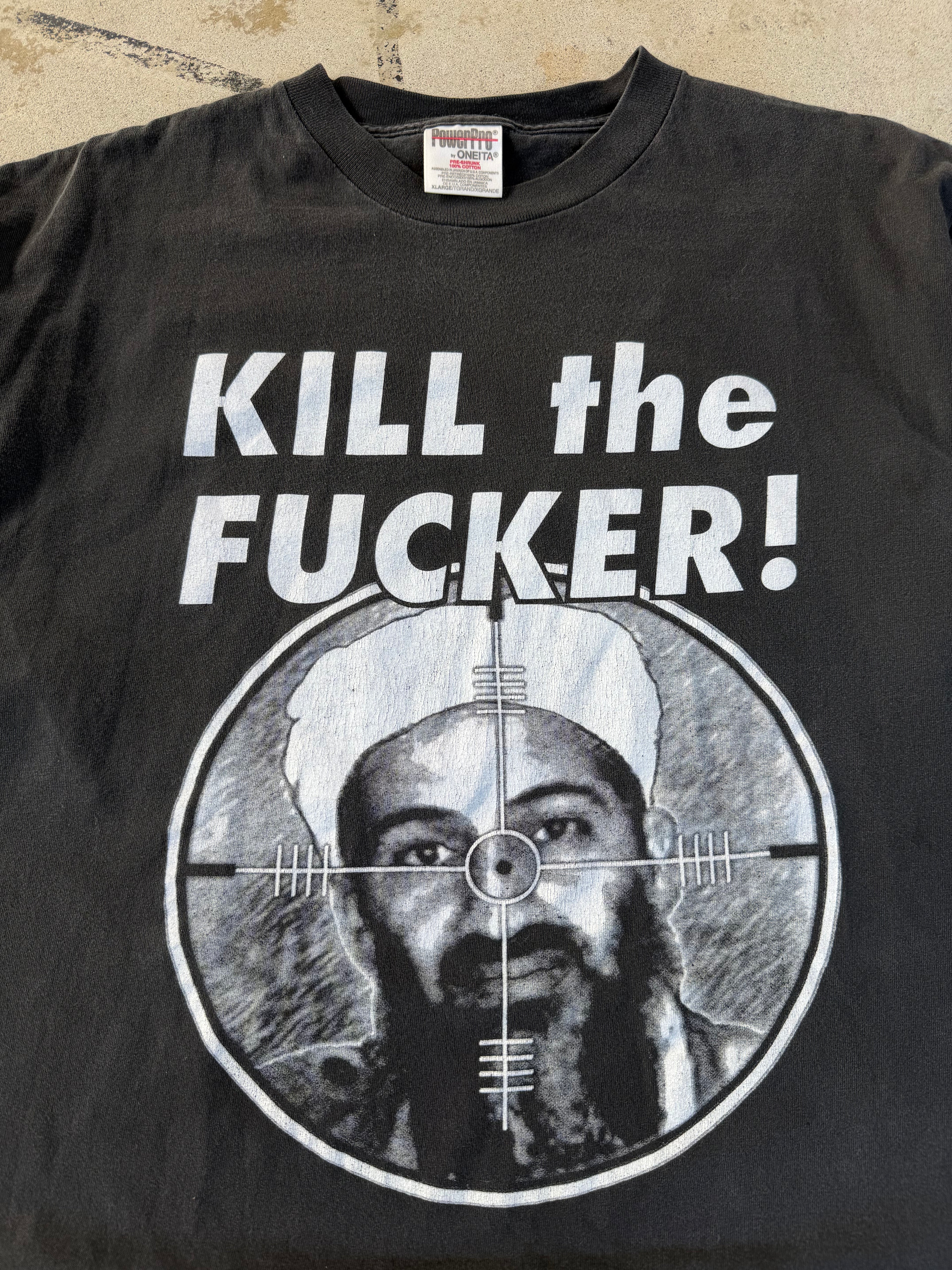 90s Osama Bin Laden "Kill The F*cker" Tee | XL