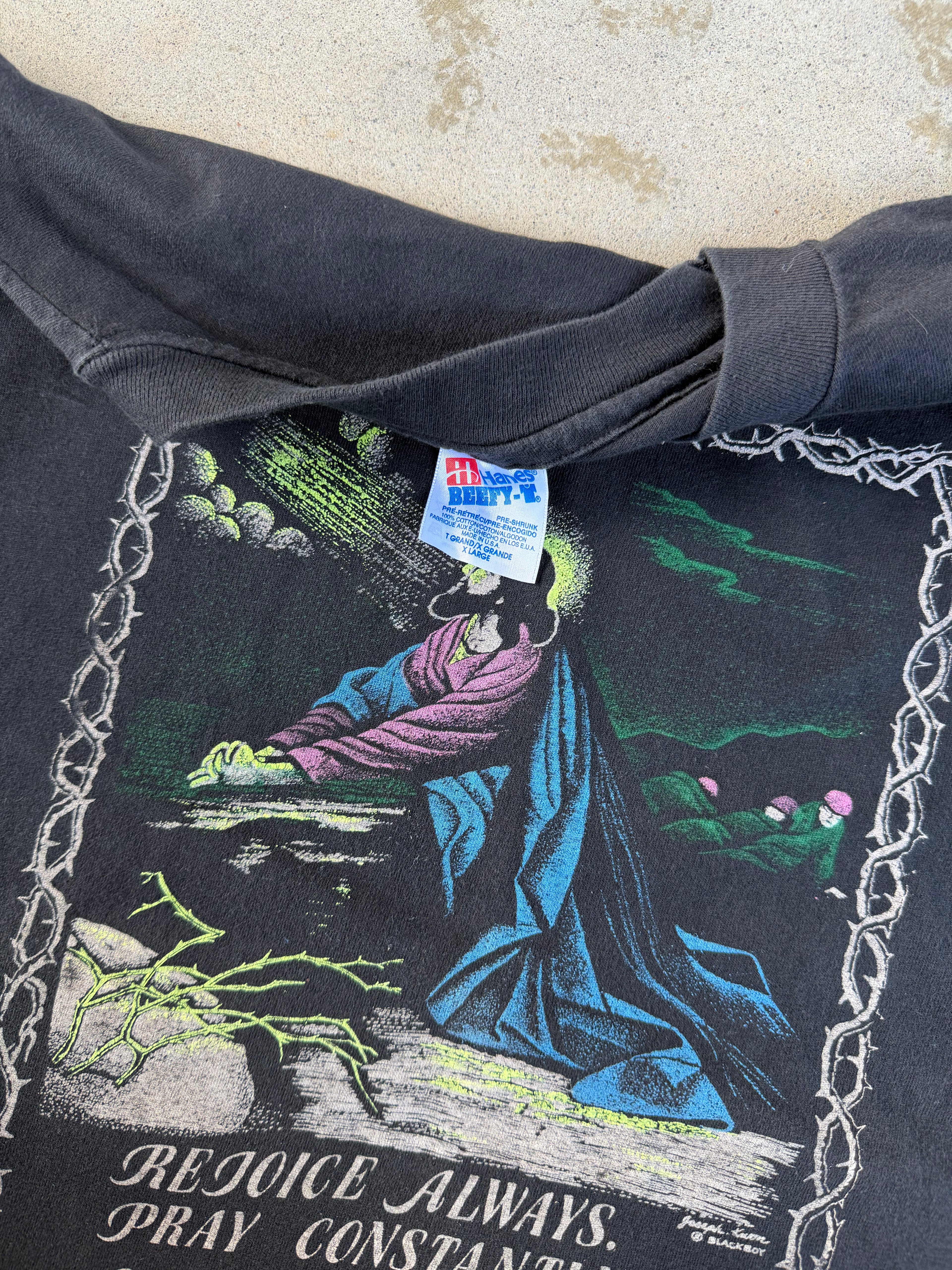 90s Rejoice Jesus Tee | XL