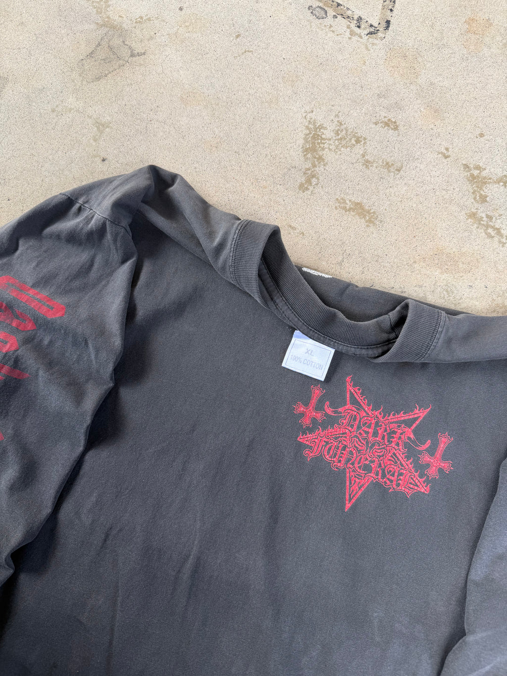 90s Faded Dark Funeral Euro Longsleeve | XL