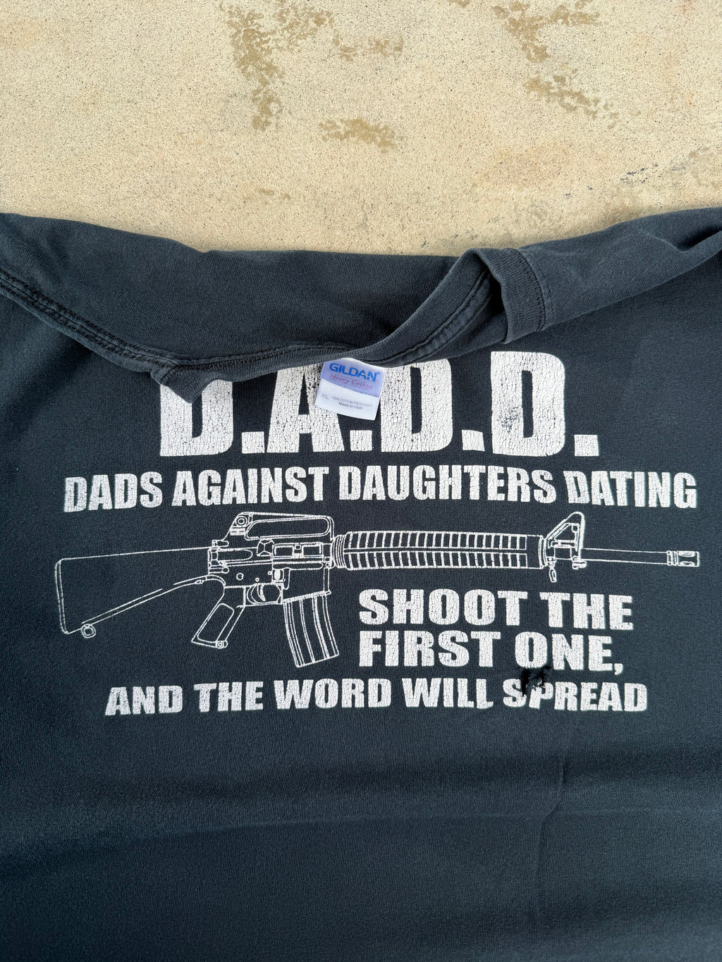 00s Gun "D.A.D.D." Comedy Tee | XL