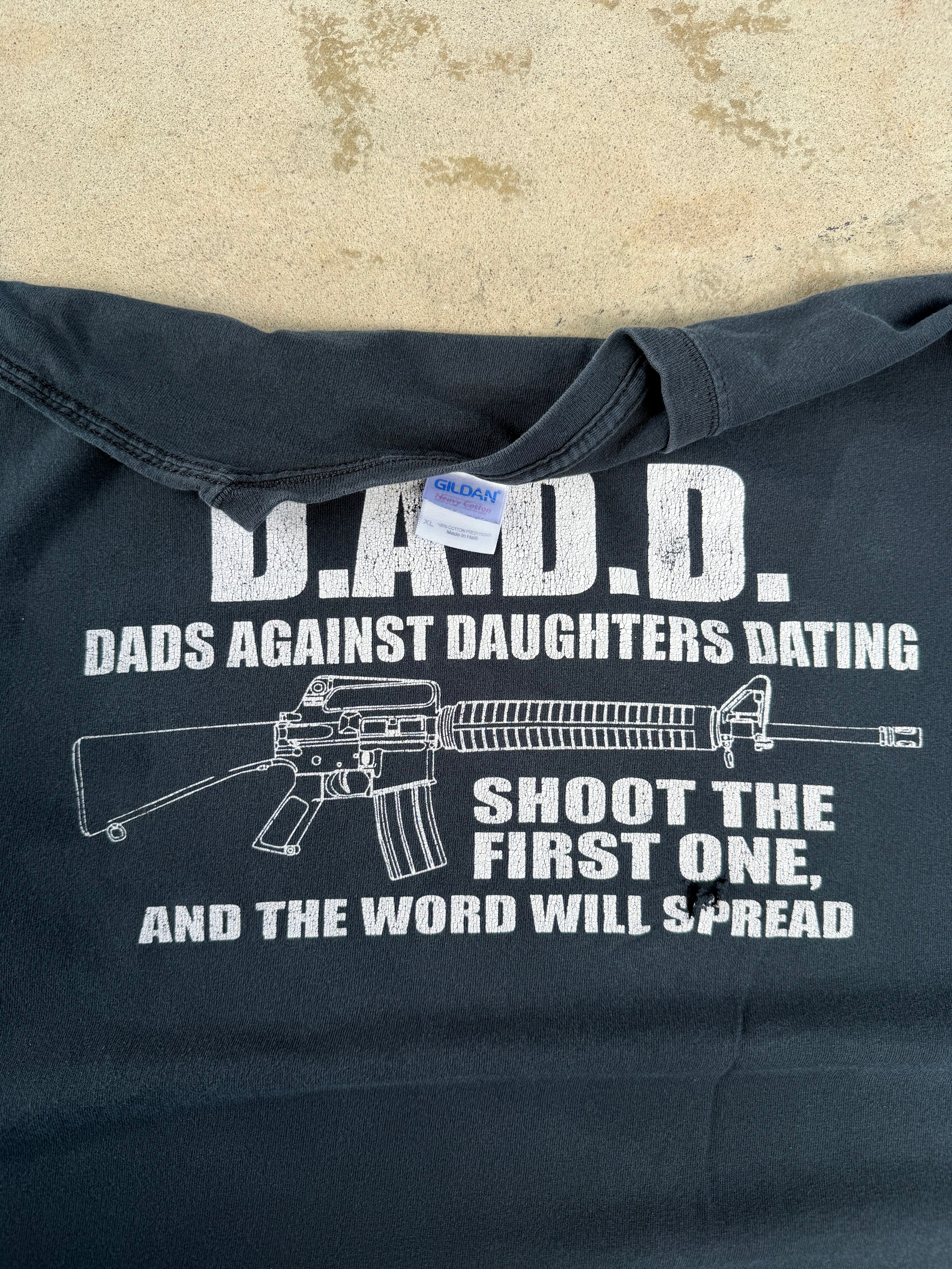00s Gun "D.A.D.D." Comedy Tee | XL