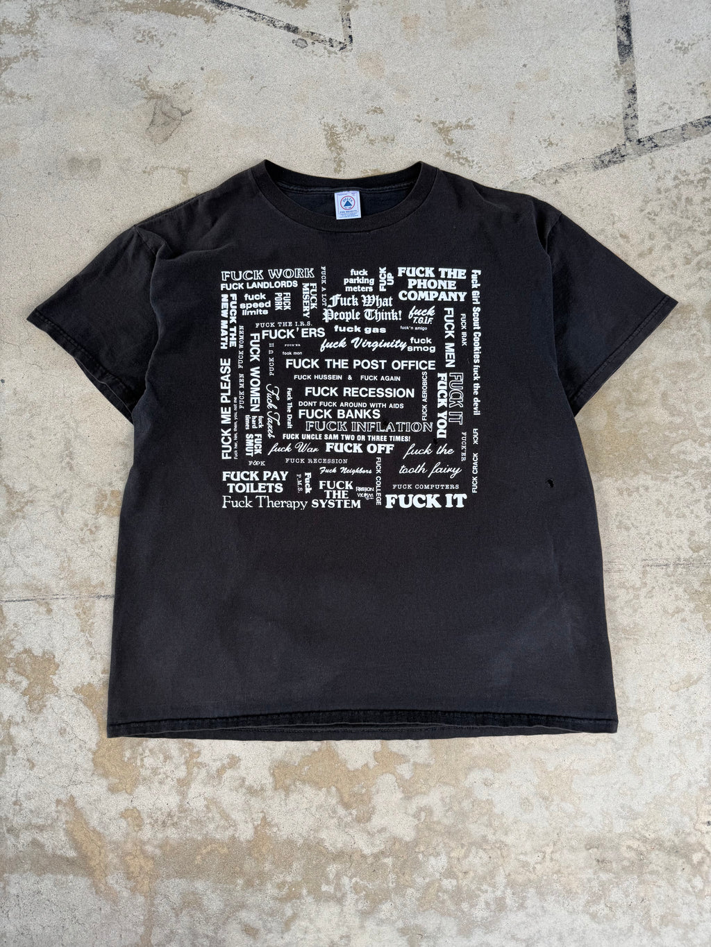90s Fuck Everything Tee | XL