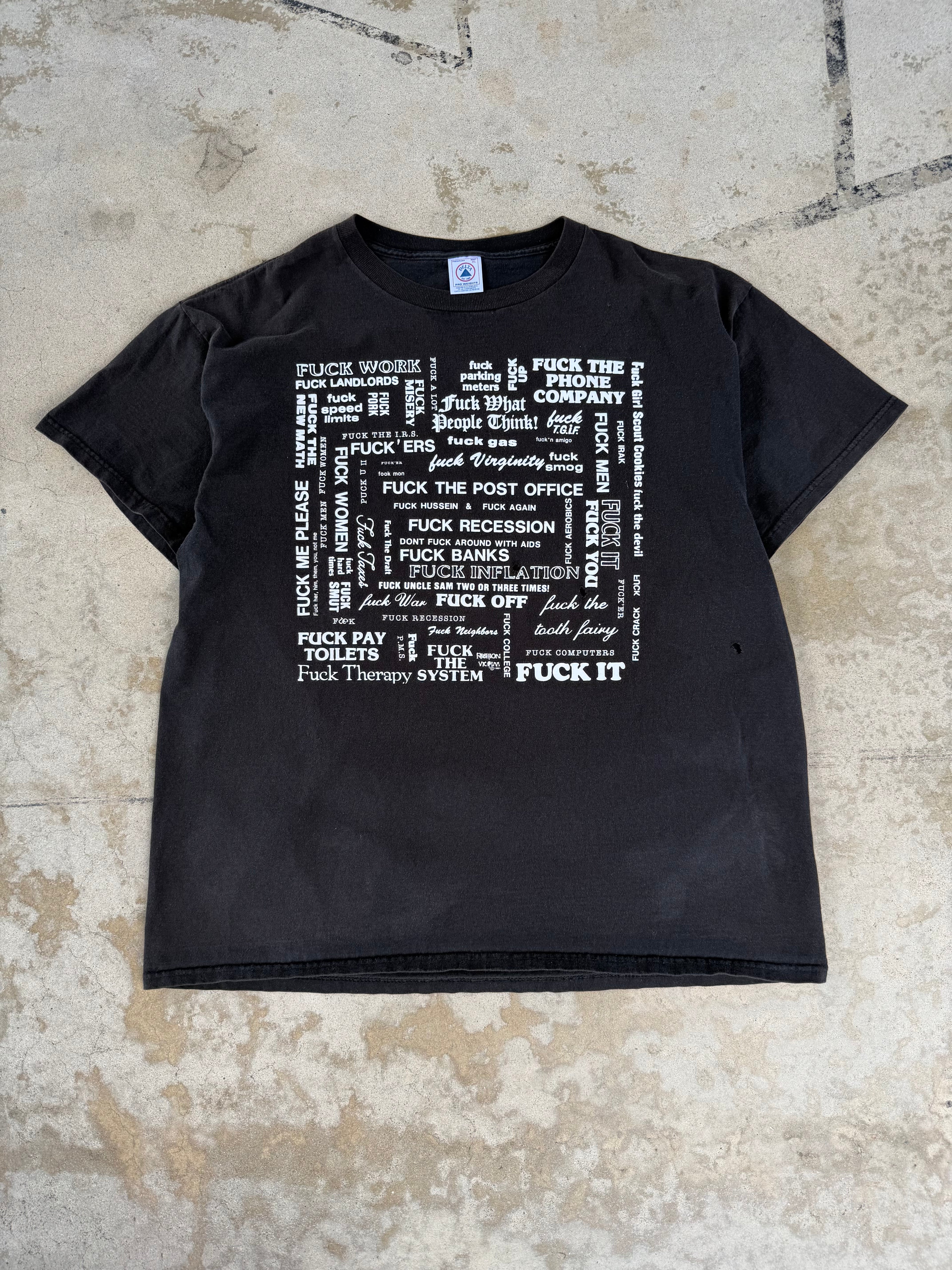 90s Fuck Everything Tee | XL