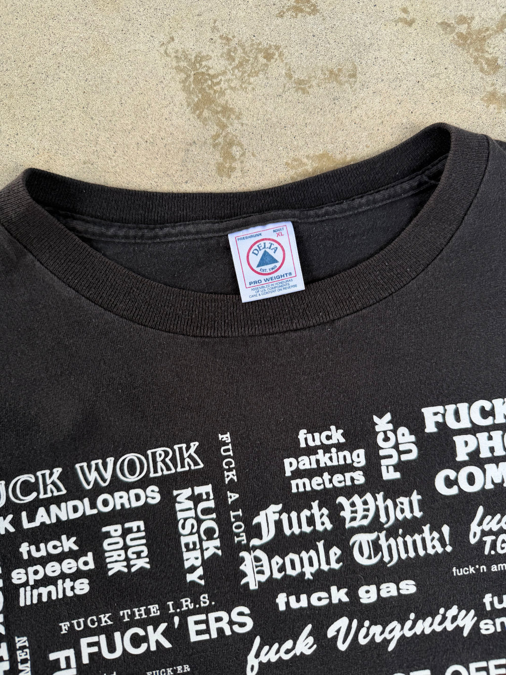 90s Fuck Everything Tee | XL
