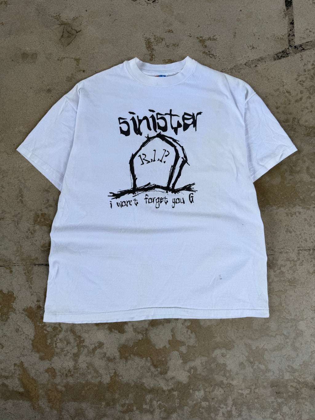 00s Sinister Gun Tee | L