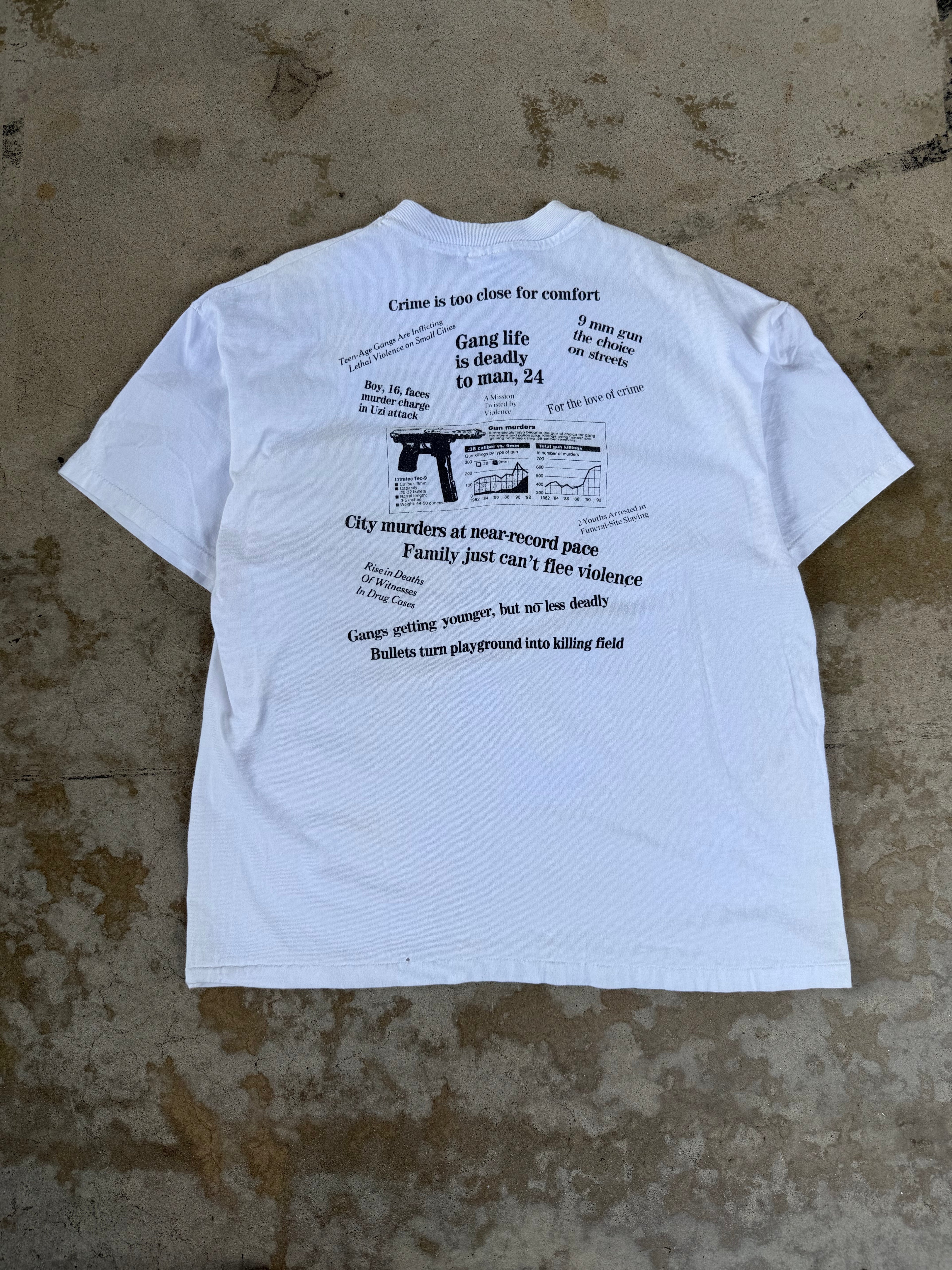 00s Sinister Gun Tee | L