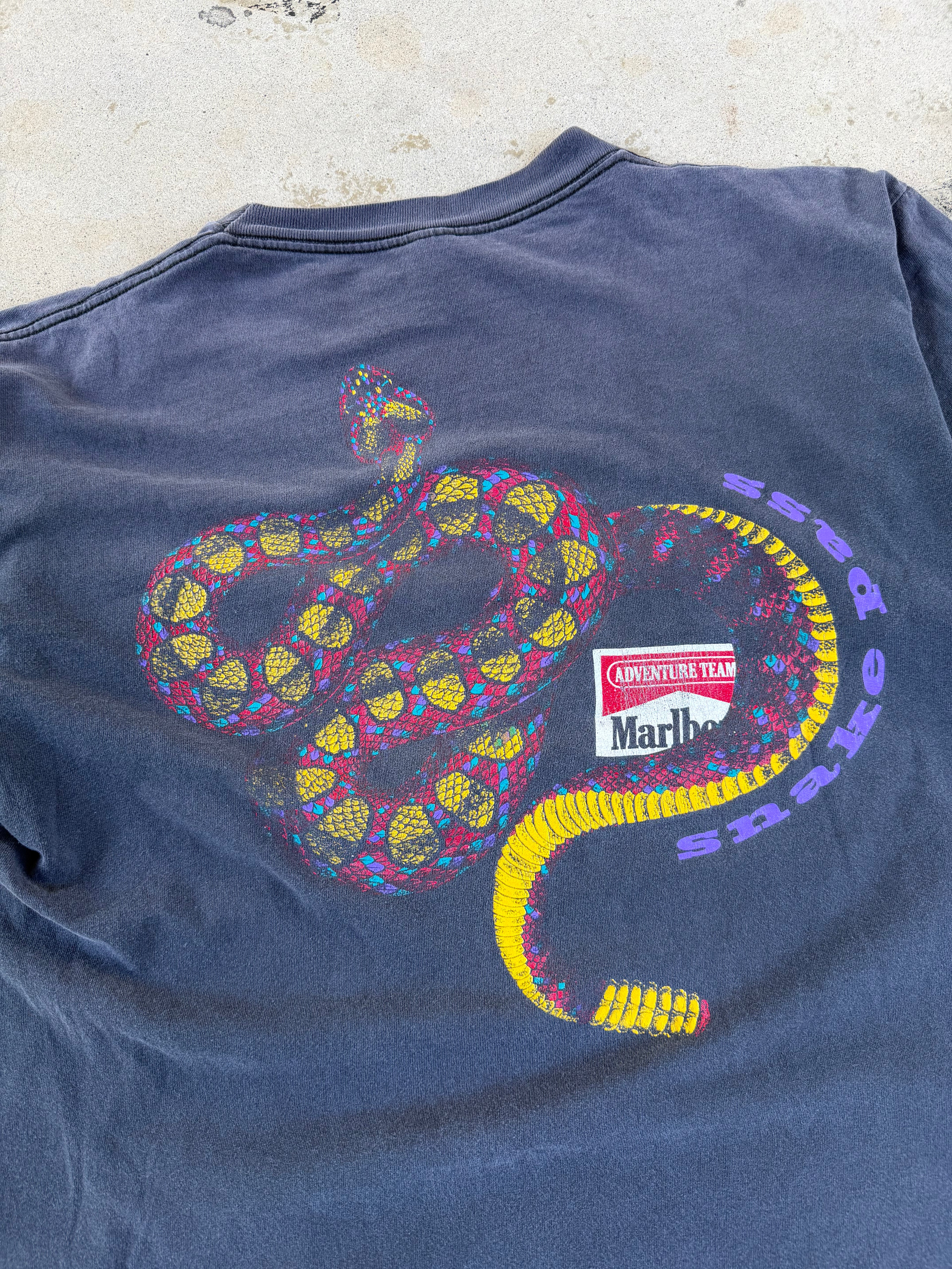 90s Marlboro Faded Snake Pass | XL