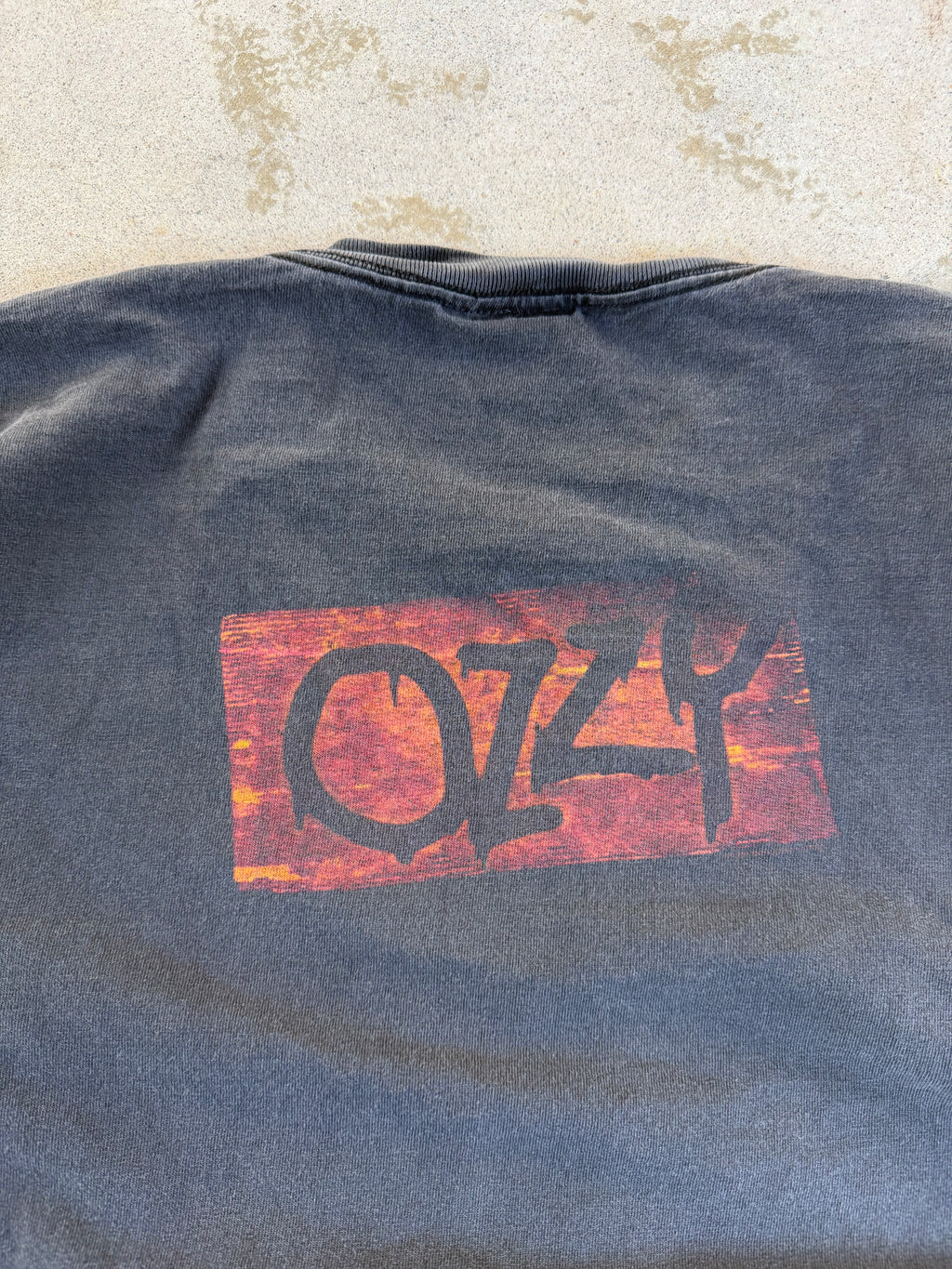 Late 90s Faded Ozzy Osbourne Hell Tee | XL