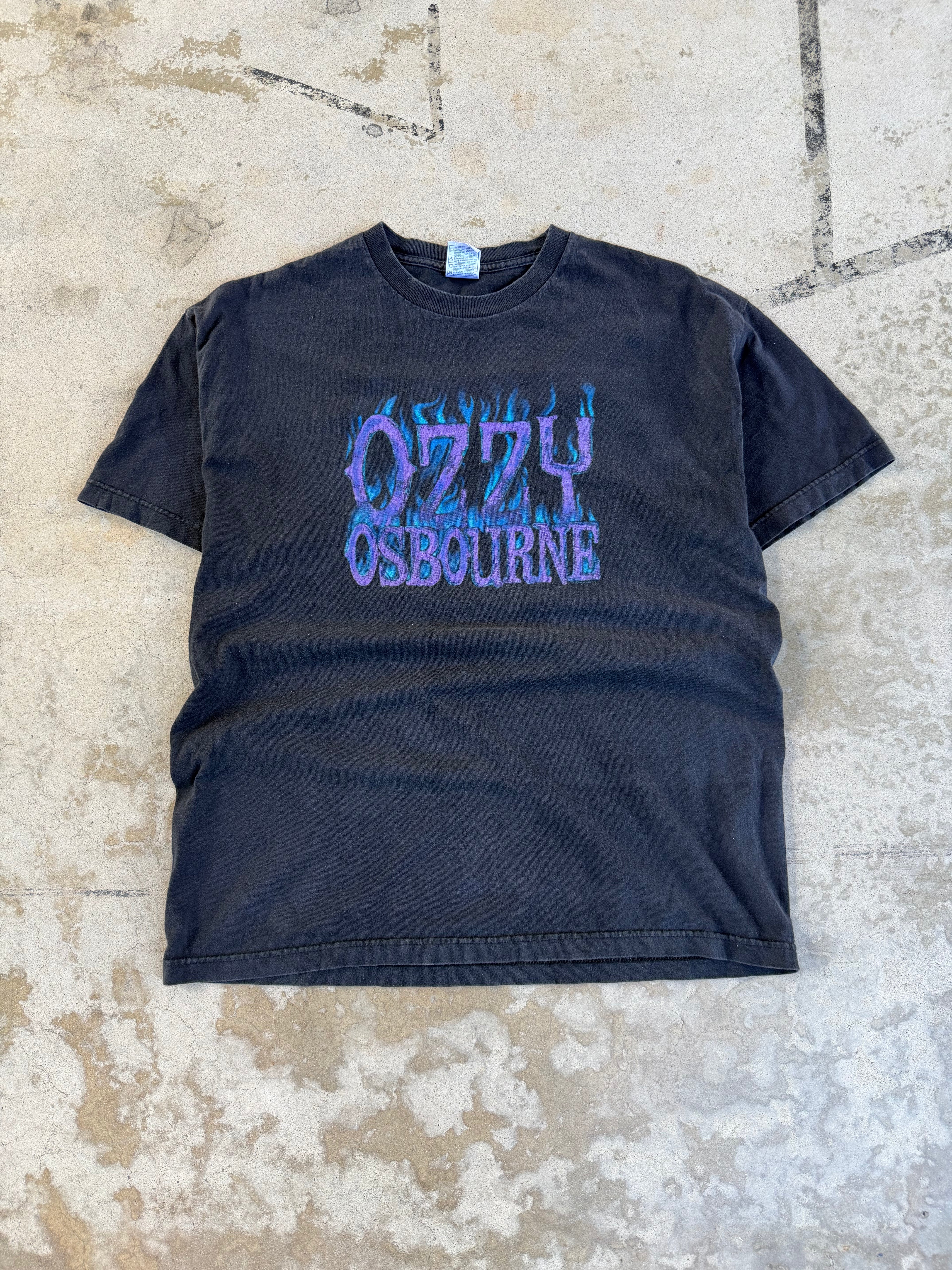 00s Ozzy Osbourne Purple Flame | XL