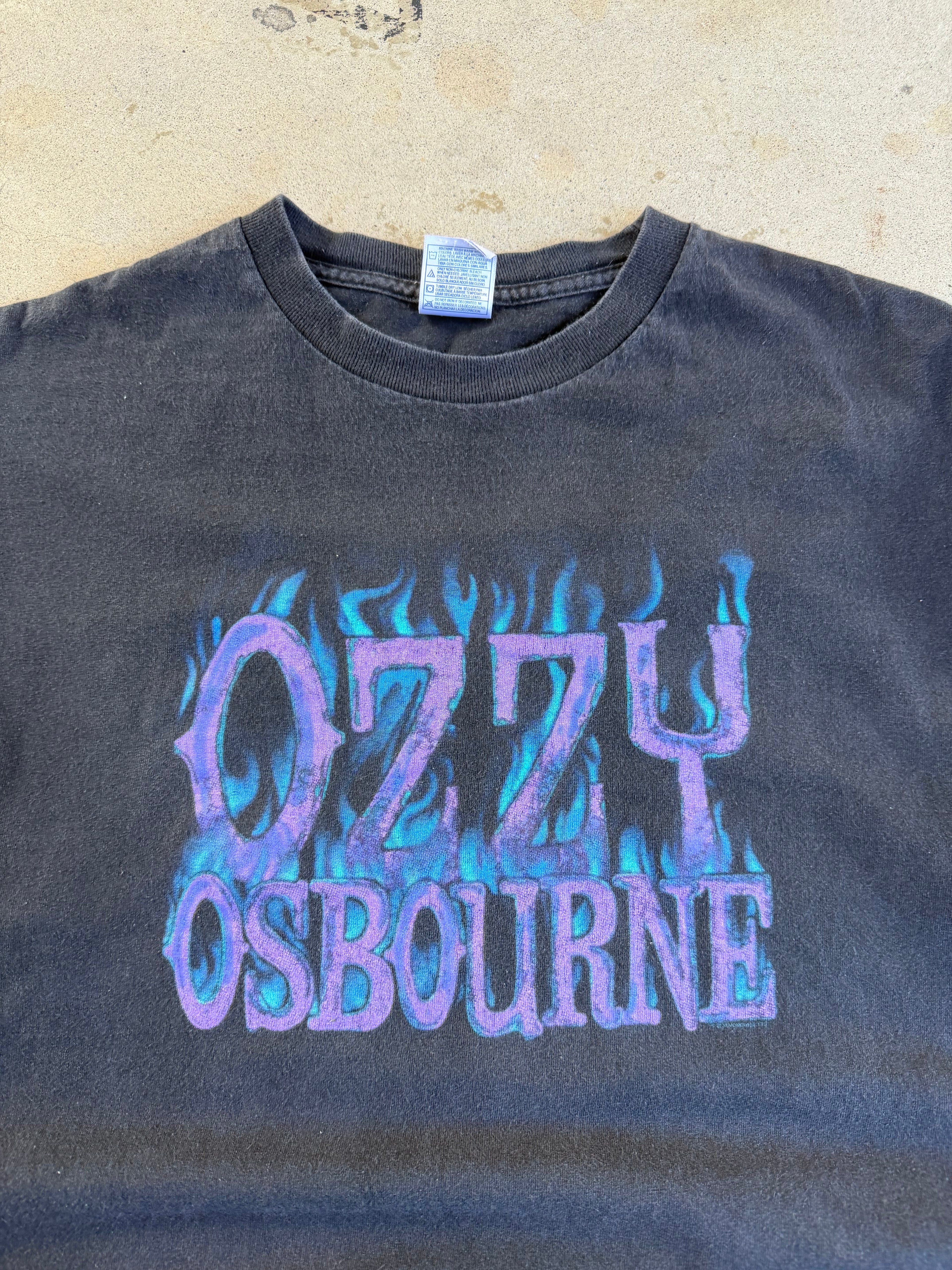 00s Ozzy Osbourne Purple Flame | XL
