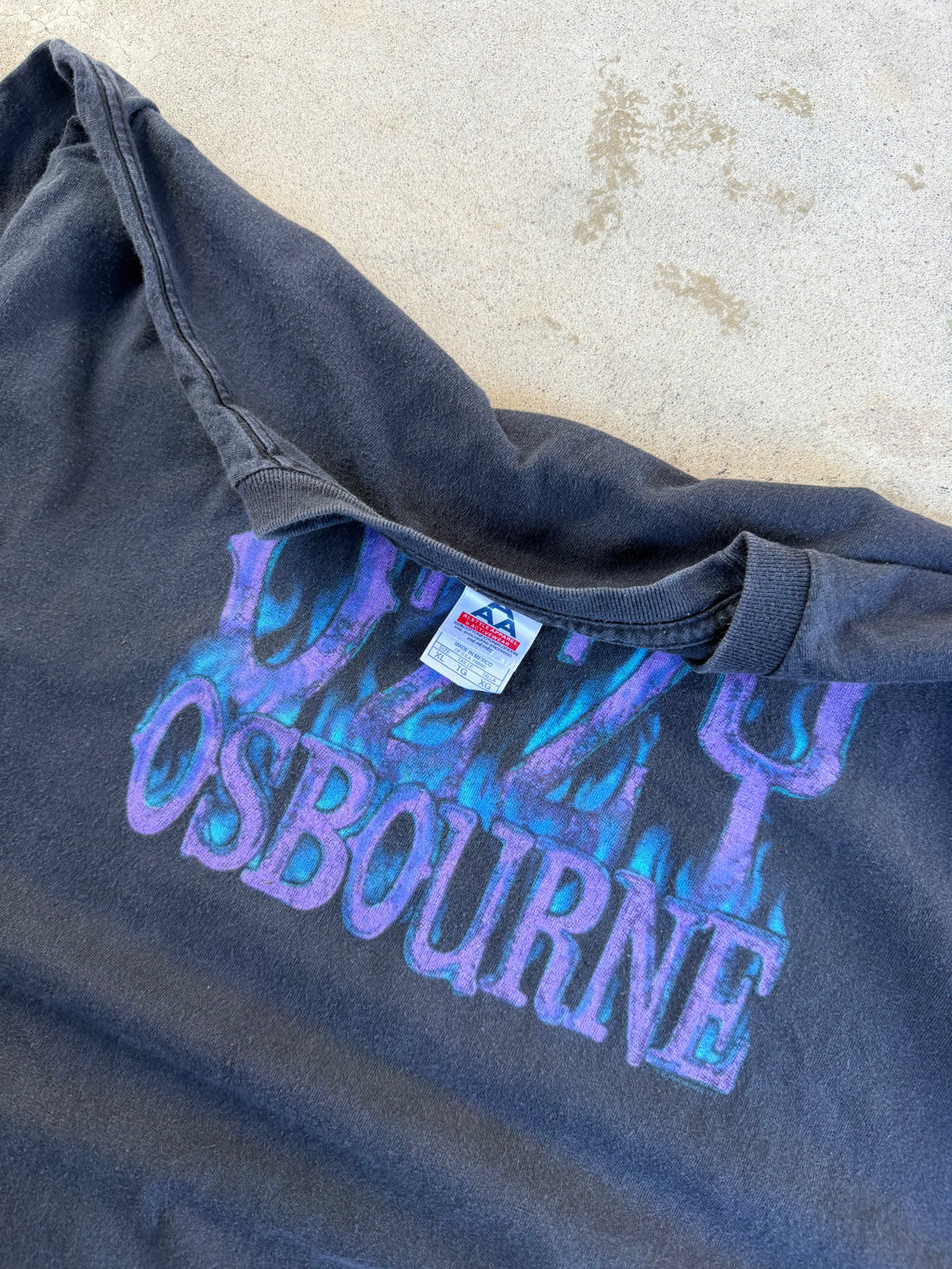 00s Ozzy Osbourne Purple Flame | XL