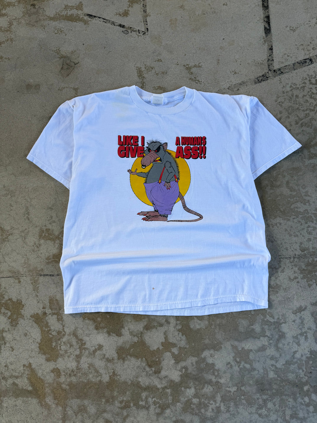 00s Rats Ass Comedy Tee | XL