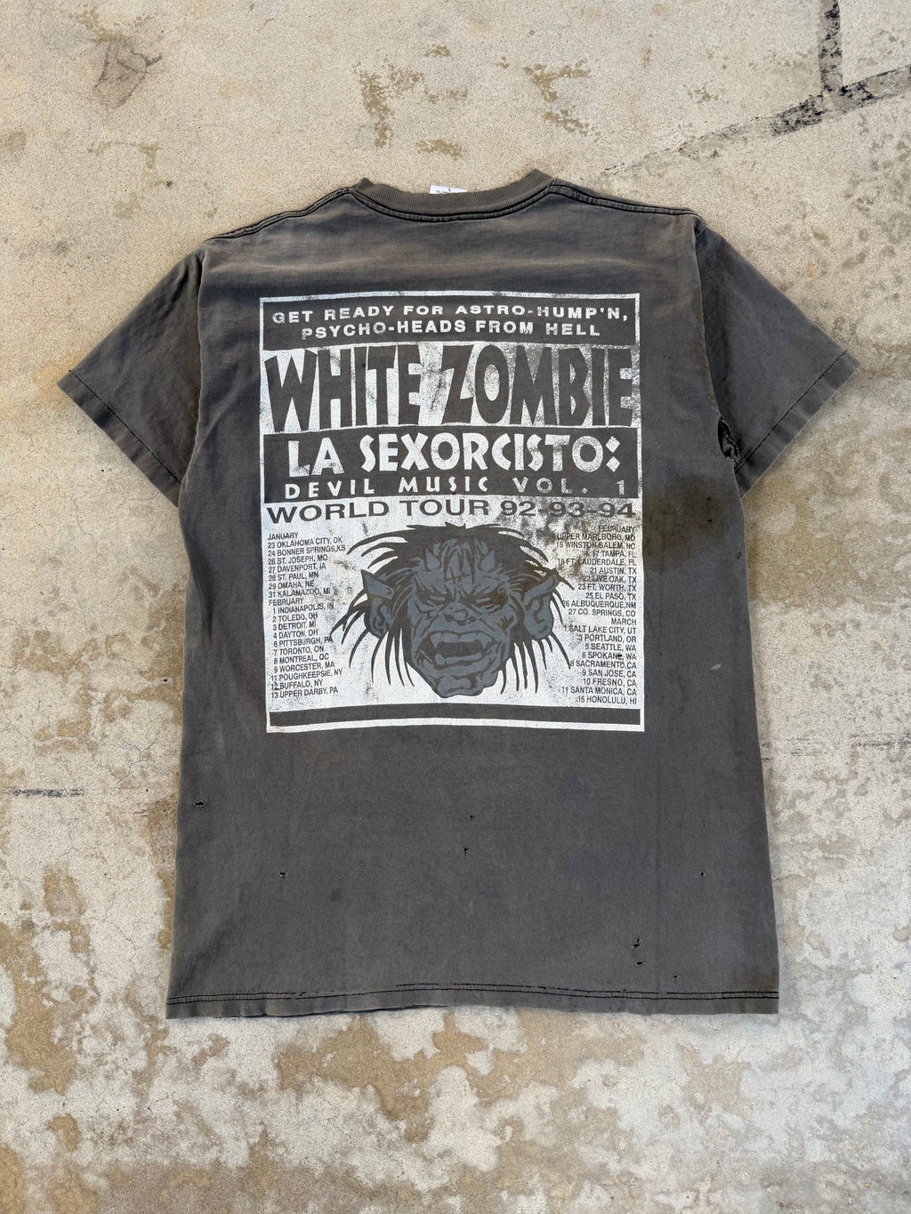 90s White Zombie Fader | L