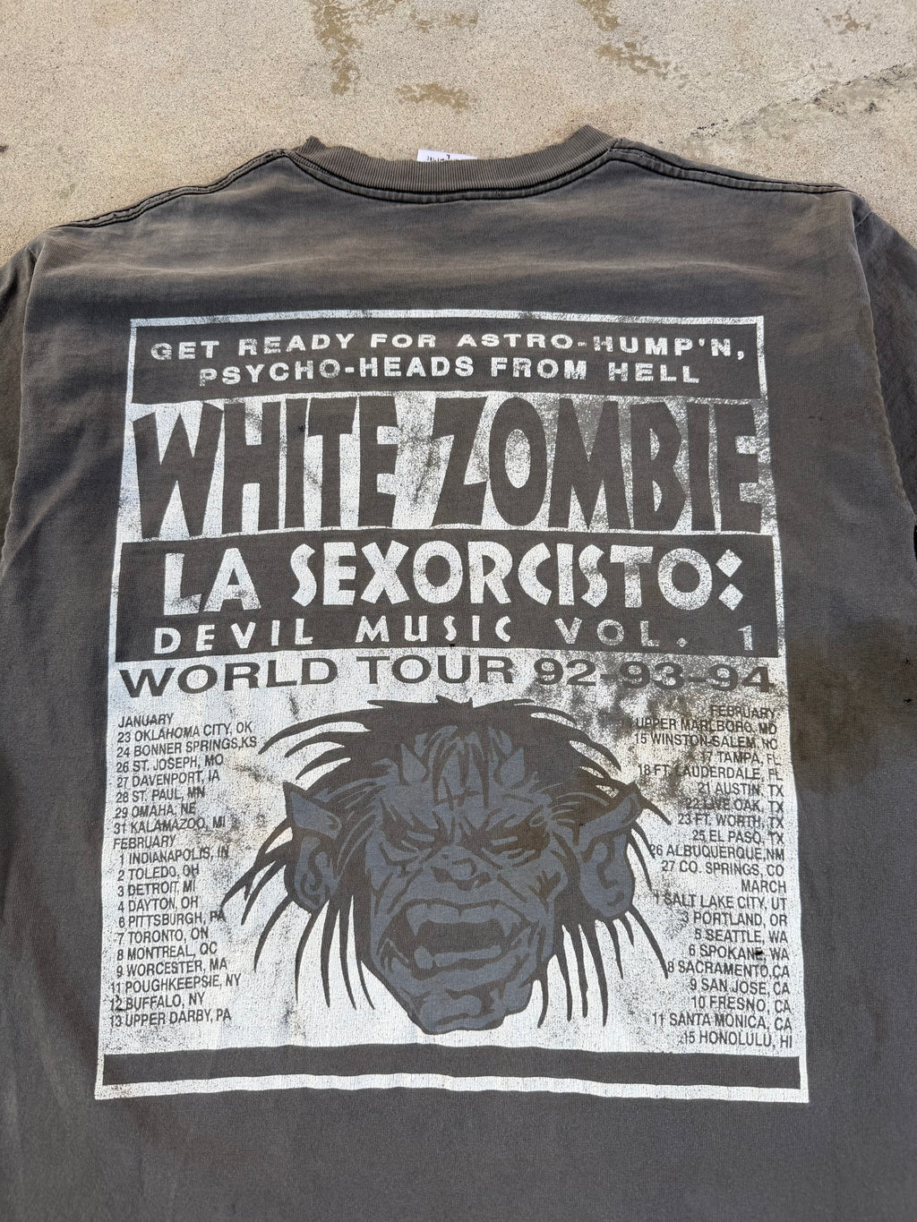 90s White Zombie Fader | L