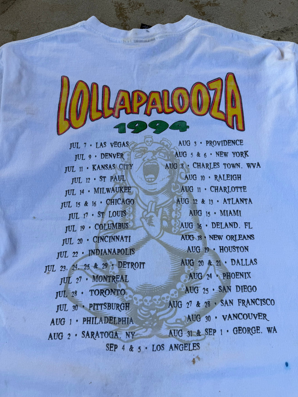 Lollapalooza ‘94 Festival Tee | XL
