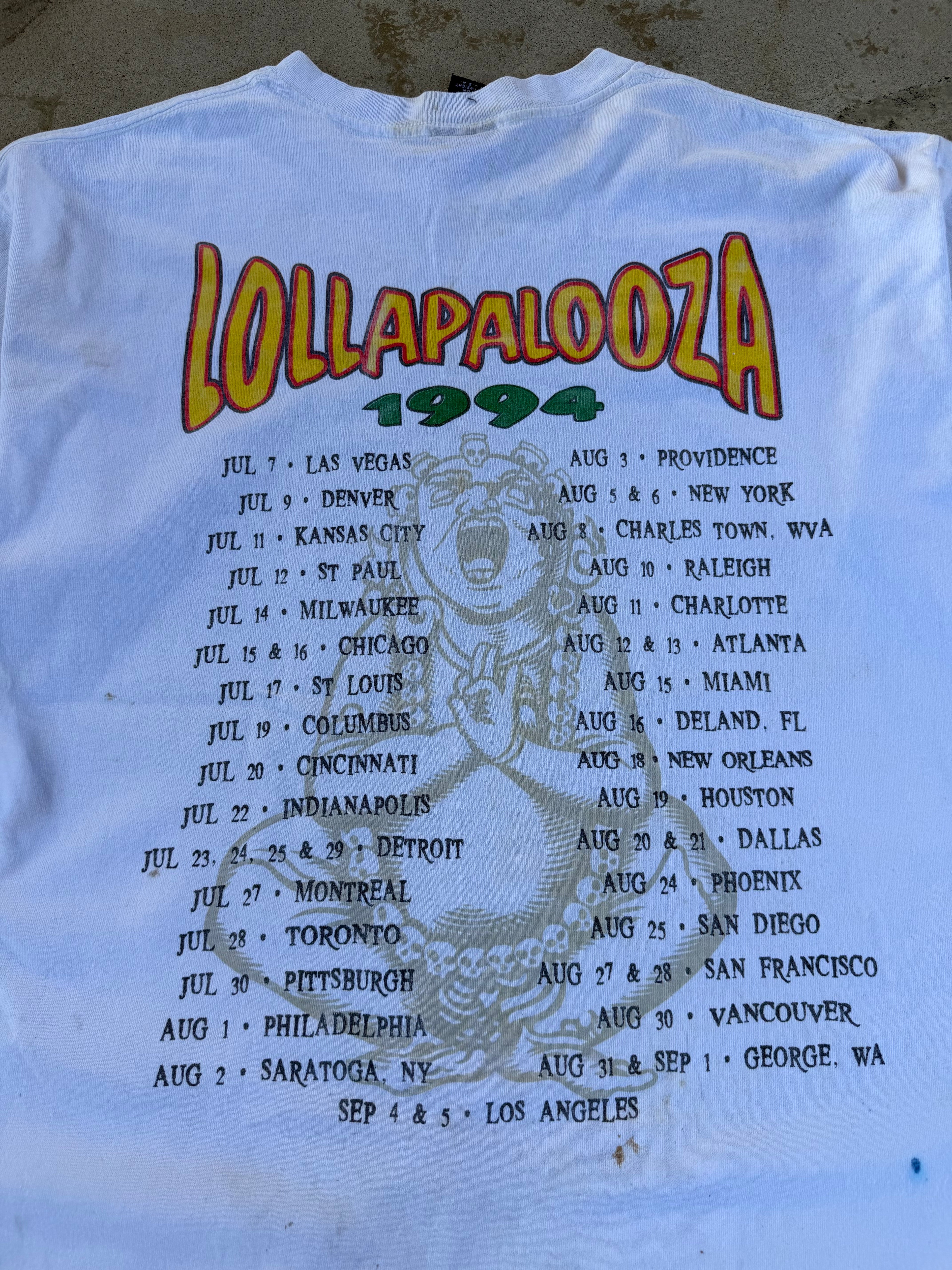 Lollapalooza ‘94 Festival Tee | XL