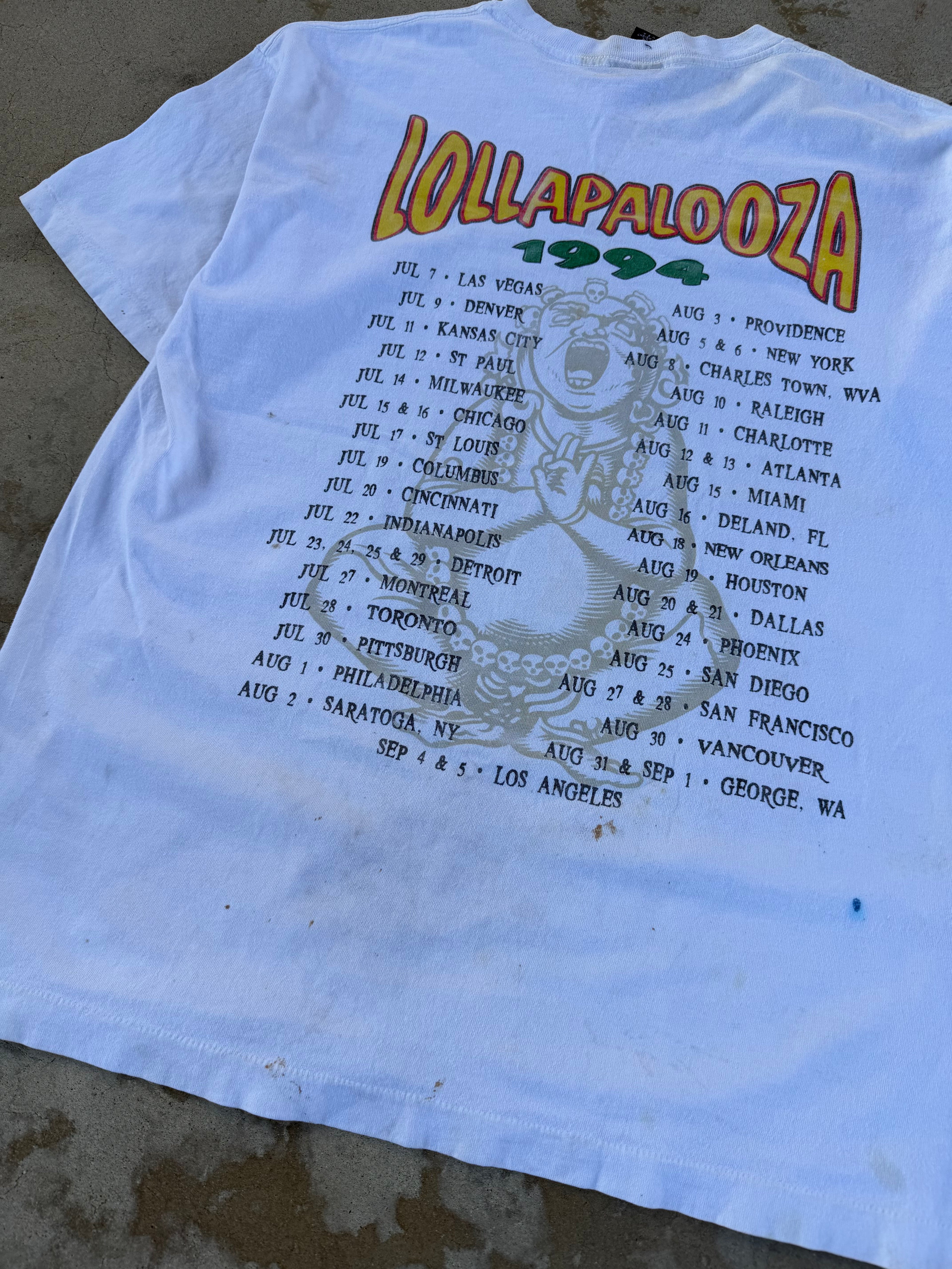 Lollapalooza ‘94 Festival Tee | XL