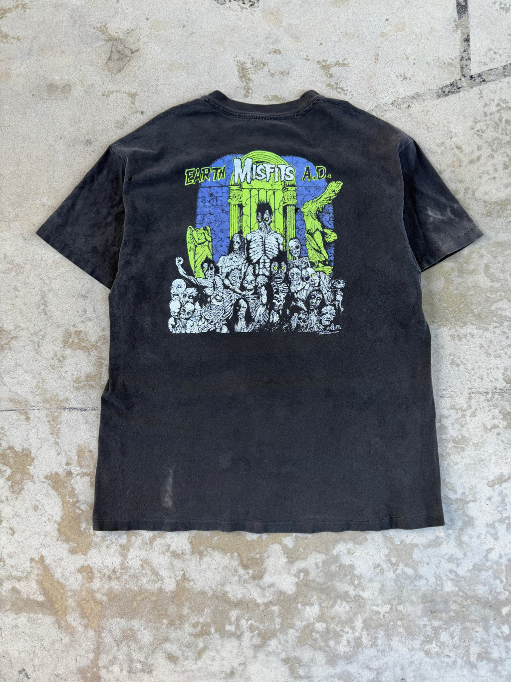 90s Misfits Earth After Death Band Tee | XL