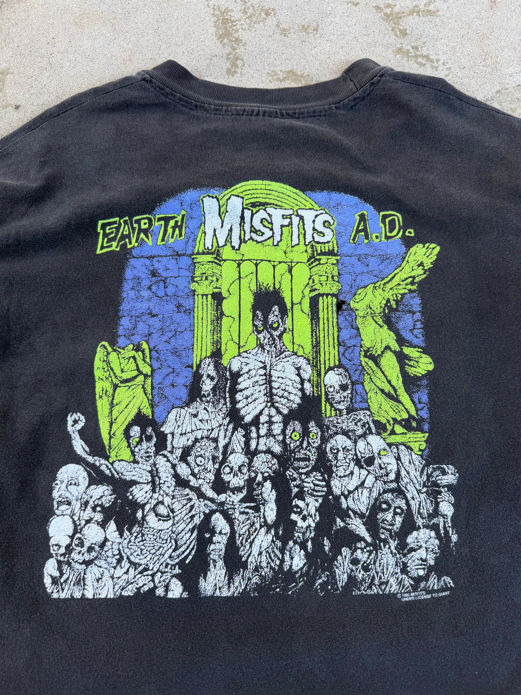 90s Misfits Earth After Death Band Tee | XL