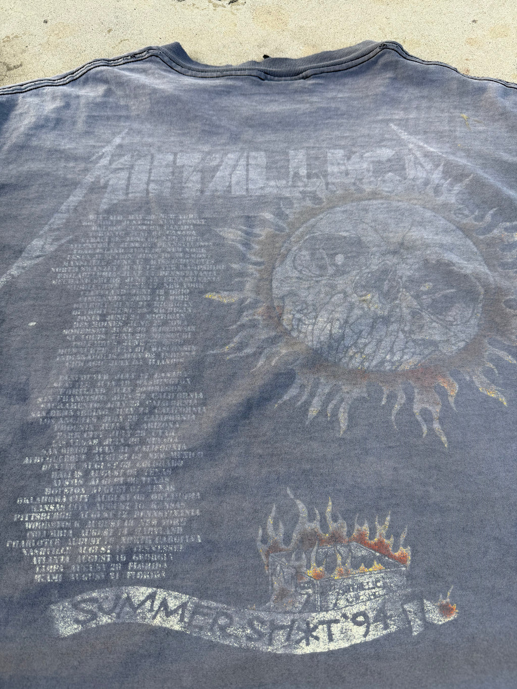 90s Metallica Pushead Smoked | XXL