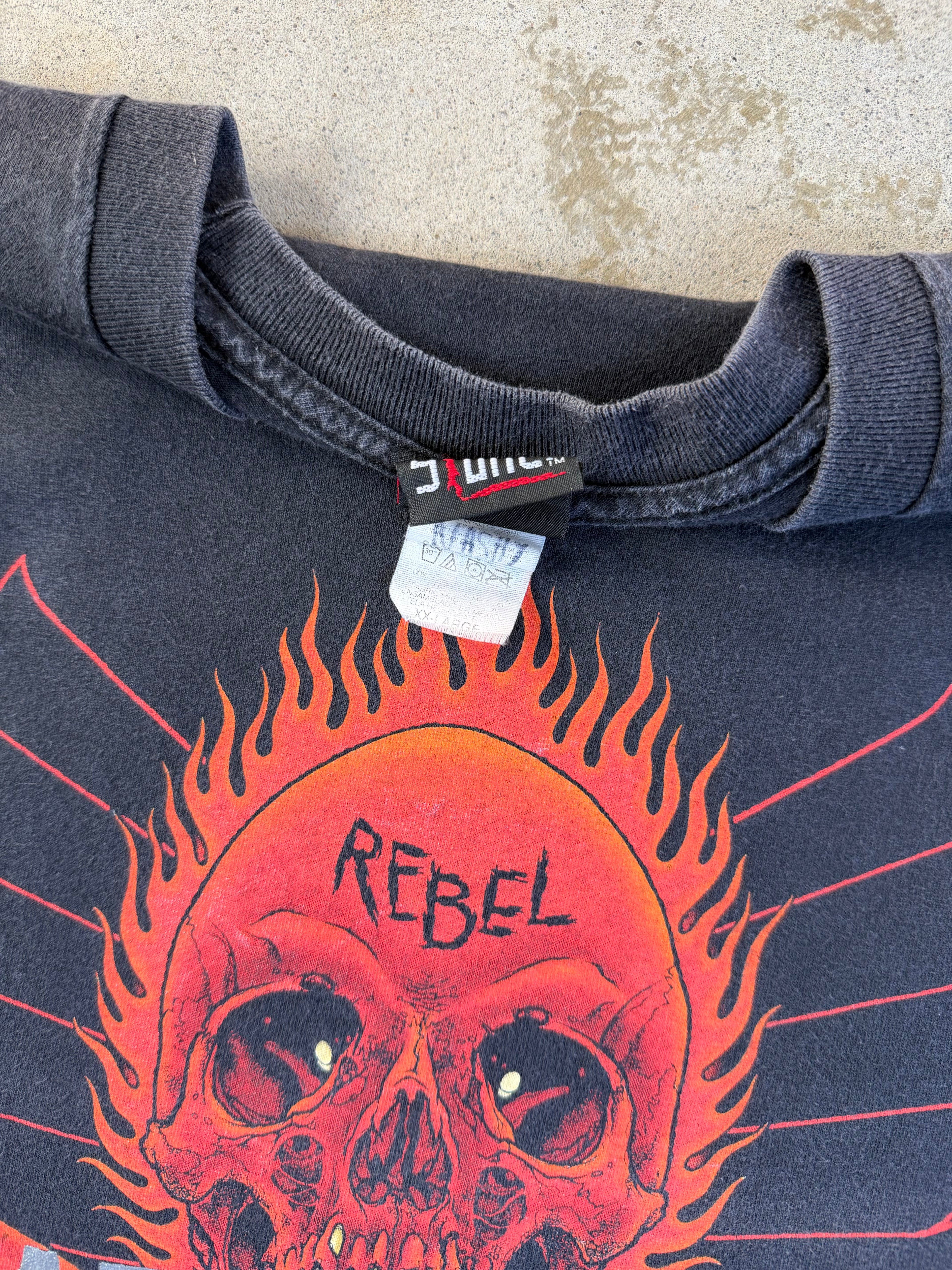 90s Metallica Rebel Band Tee | XXL