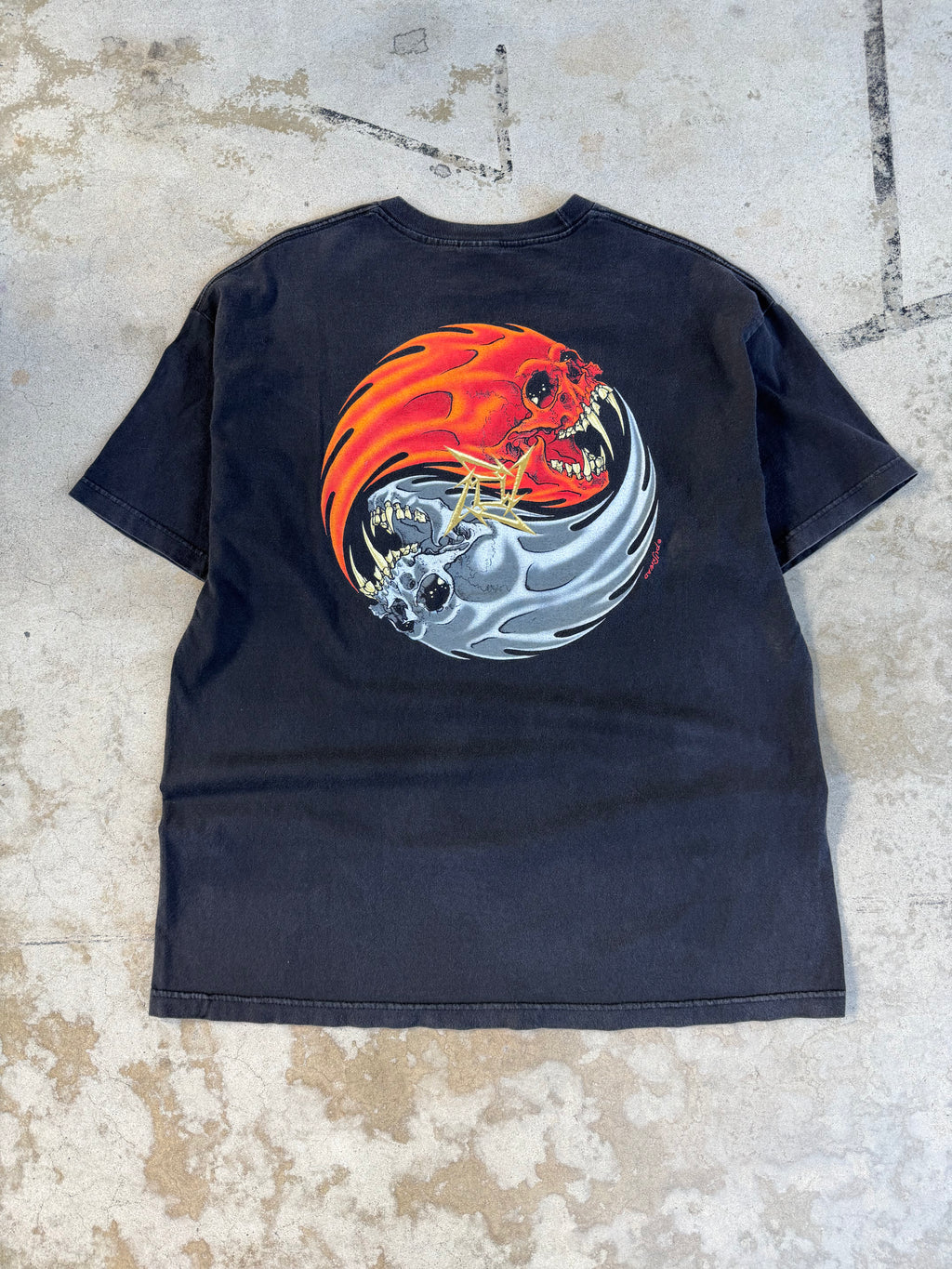 90s Metallica Rebel Band Tee | XXL