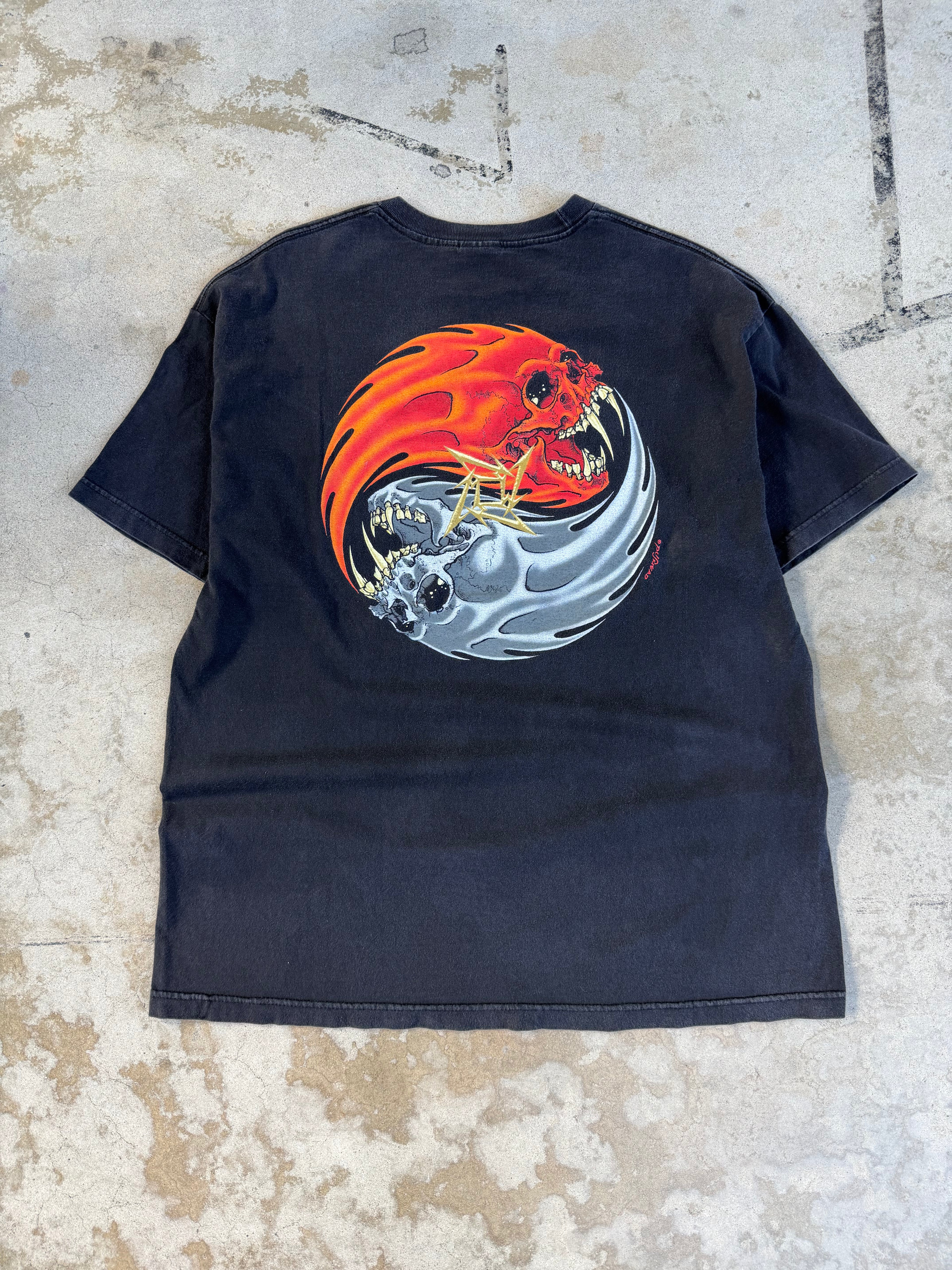 90s Metallica Rebel Band Tee | XXL