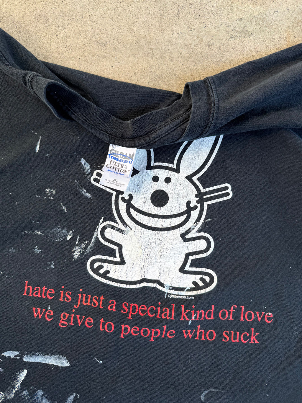 00s Hate Bunny Comedy Tee | XXL