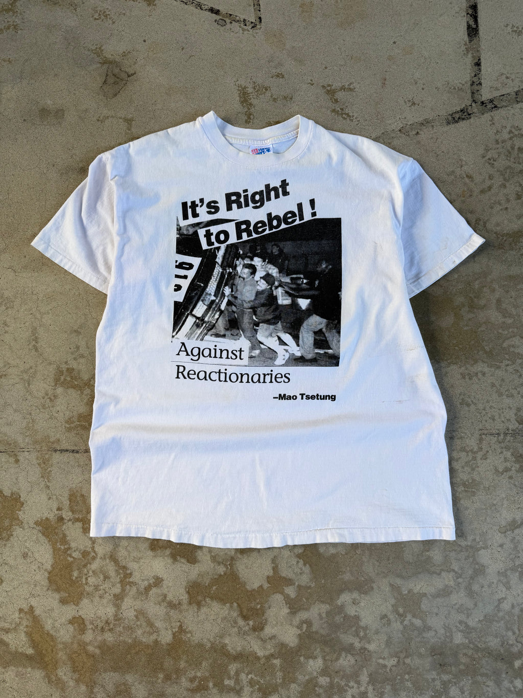90s "Right To Rebel" LA Riots Tee | XL