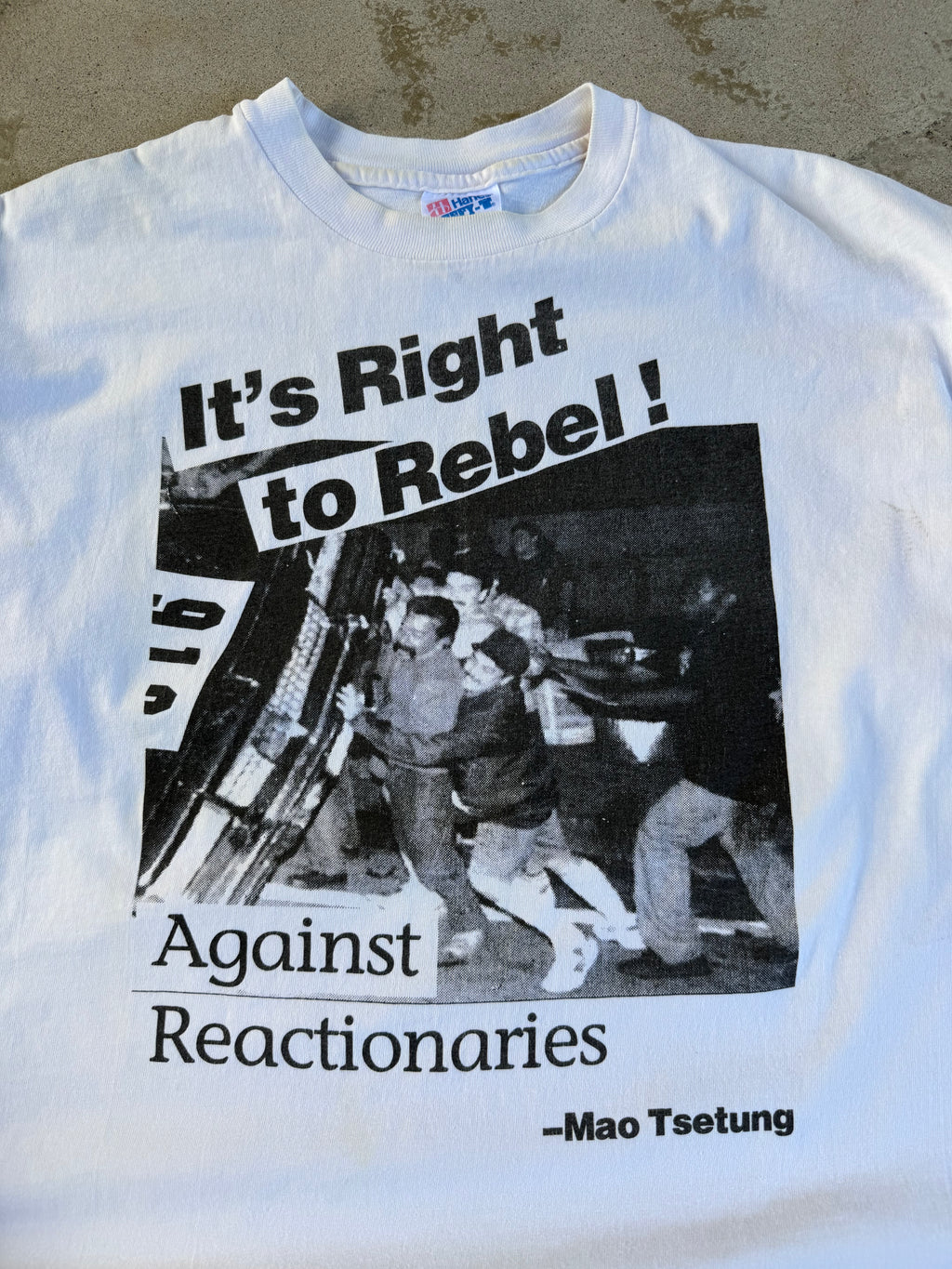 90s "Right To Rebel" LA Riots Tee | XL