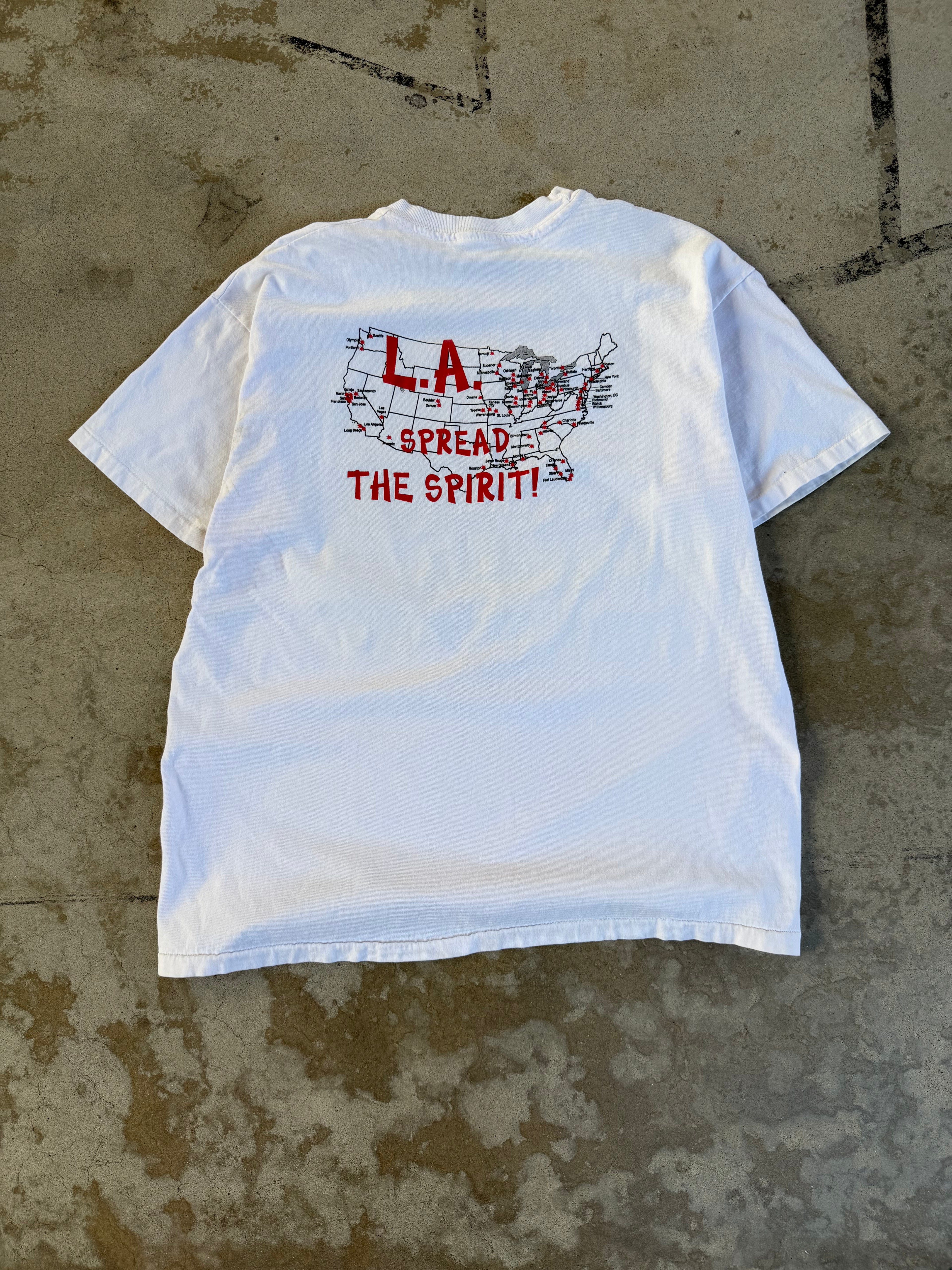 90s "Right To Rebel" LA Riots Tee | XL