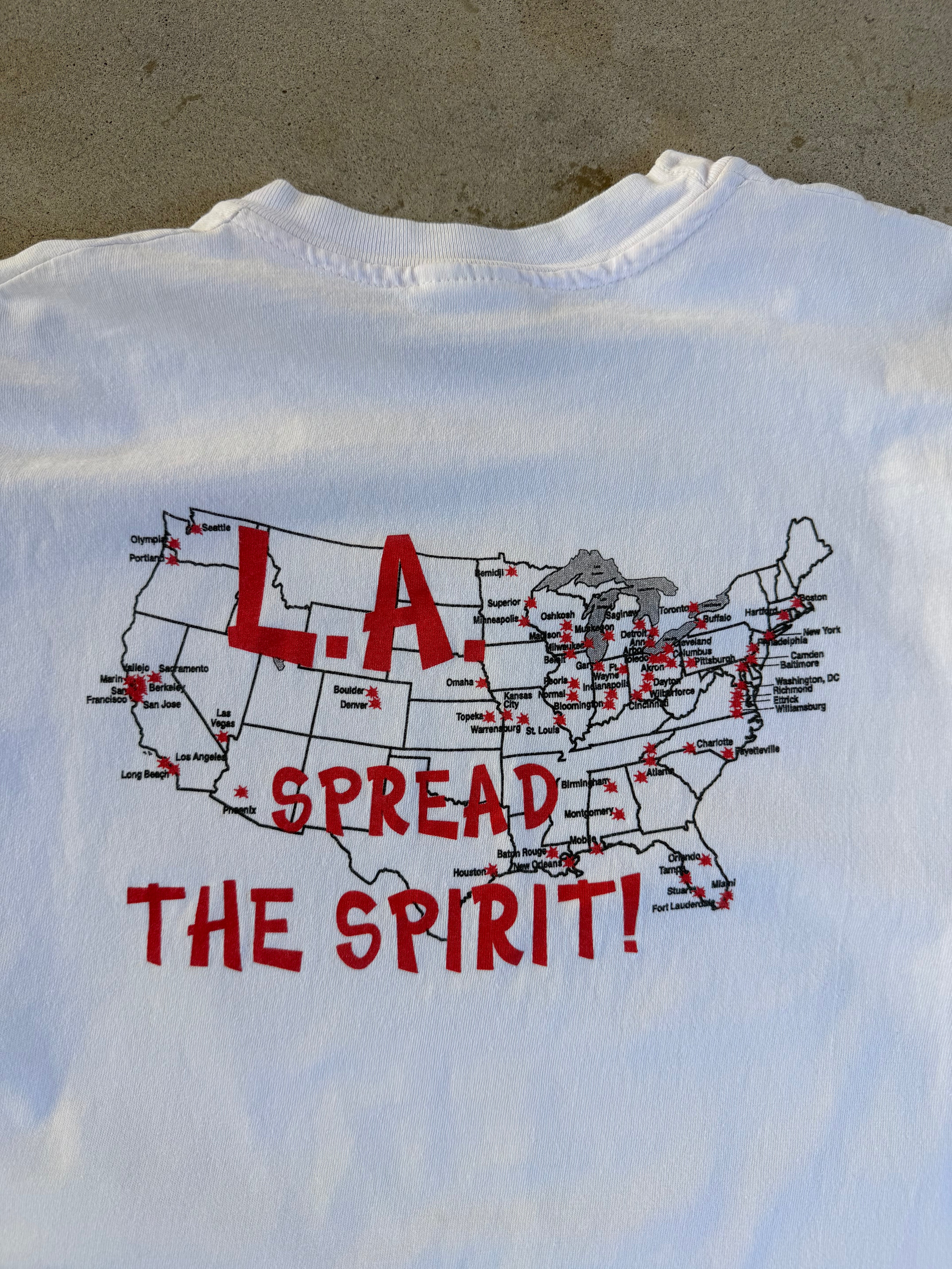 90s "Right To Rebel" LA Riots Tee | XL