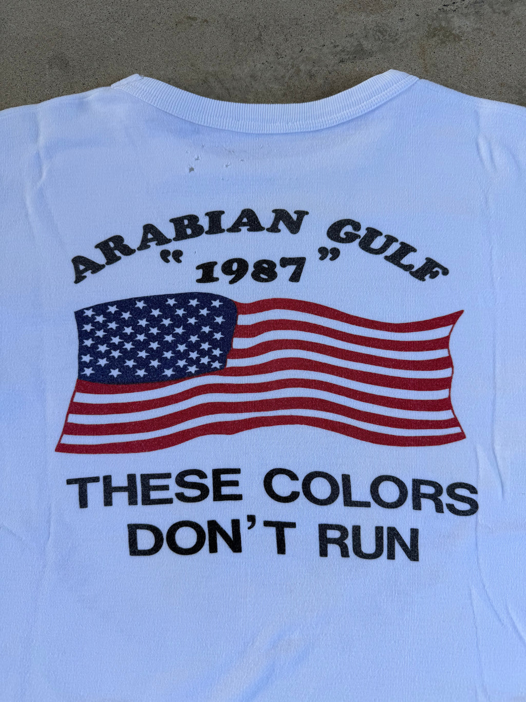80s Arabian Gulf Duck War Tee| L