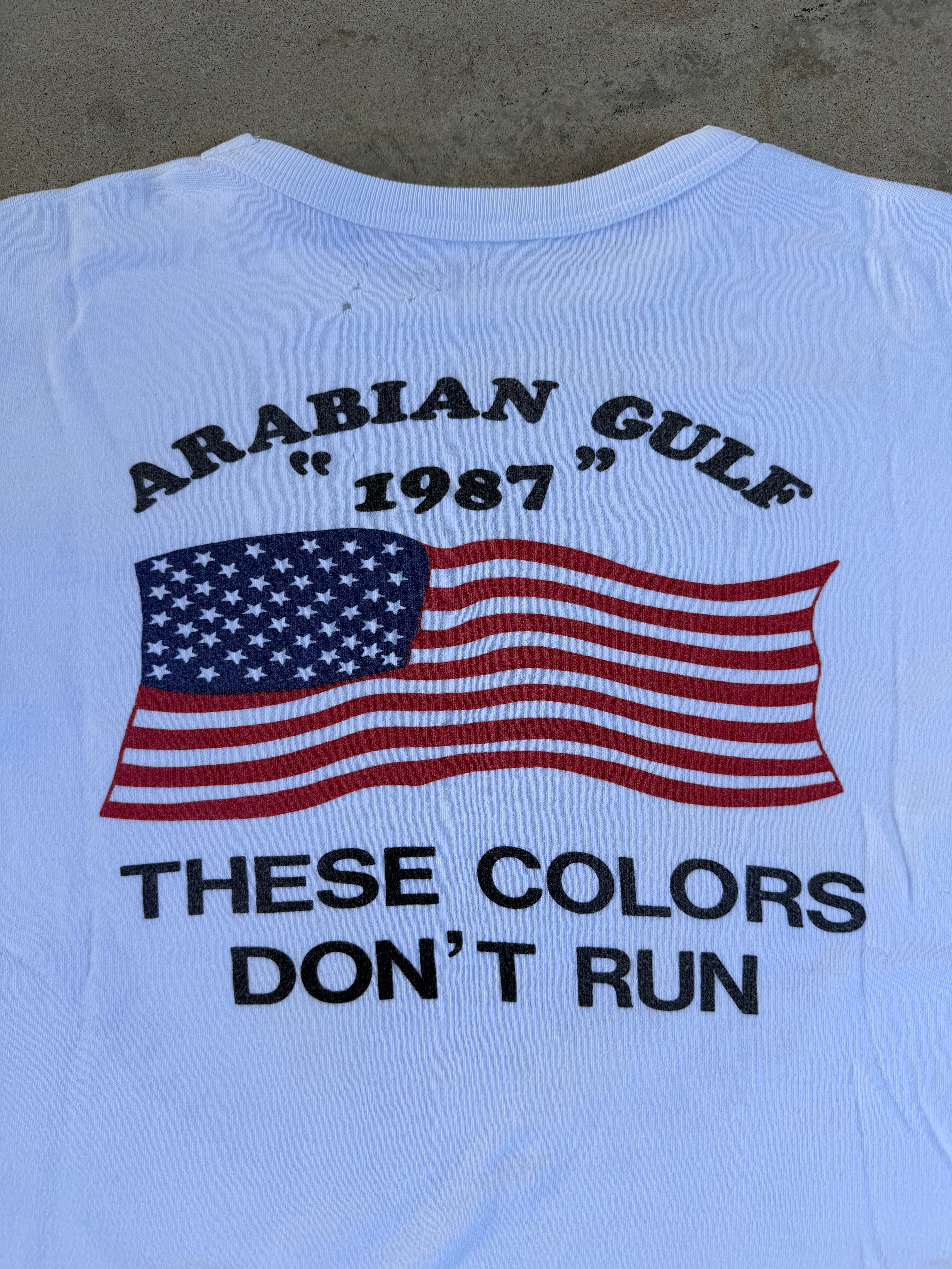 80s Arabian Gulf Duck War Tee| L
