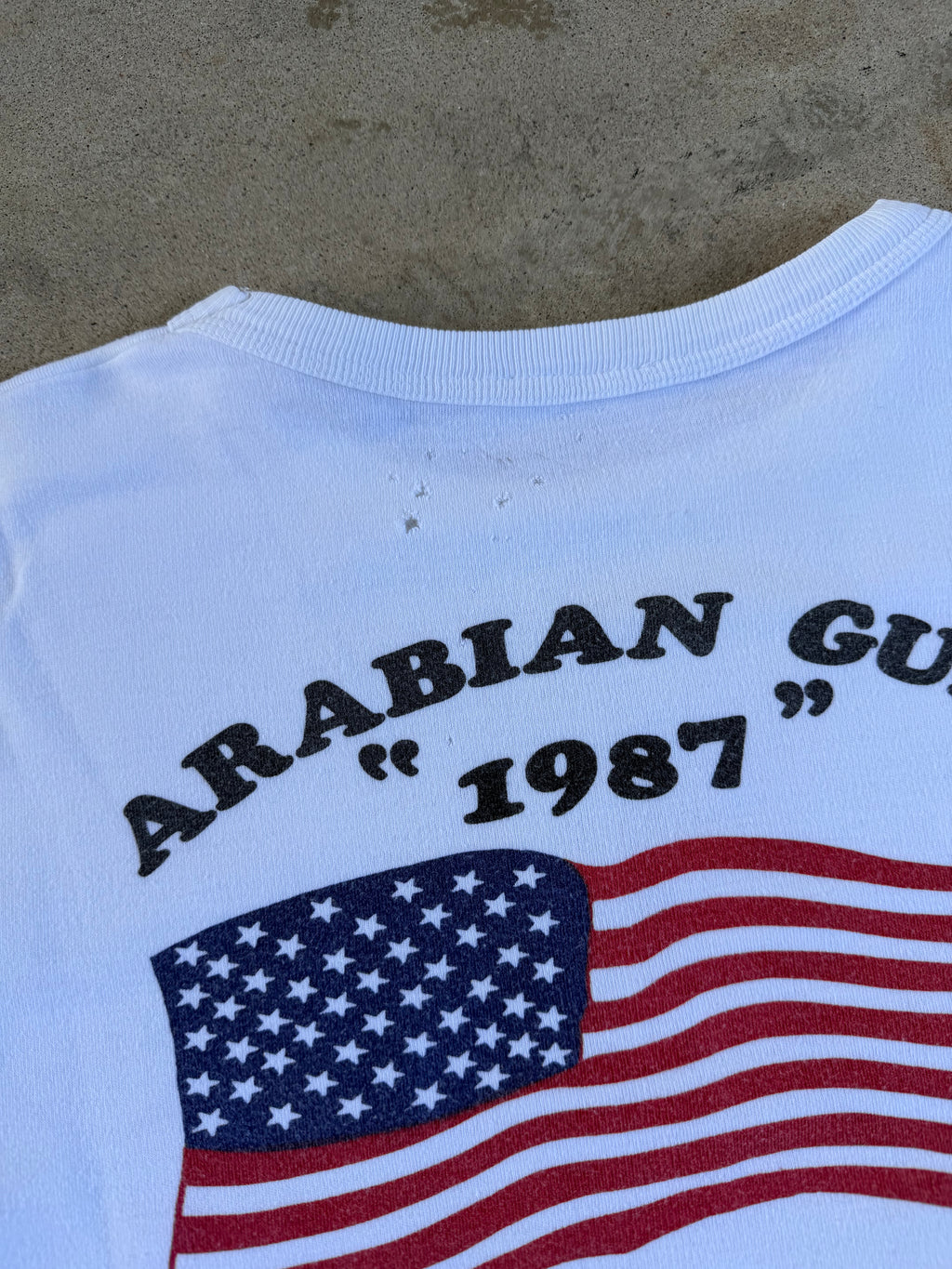 80s Arabian Gulf Duck War Tee| L