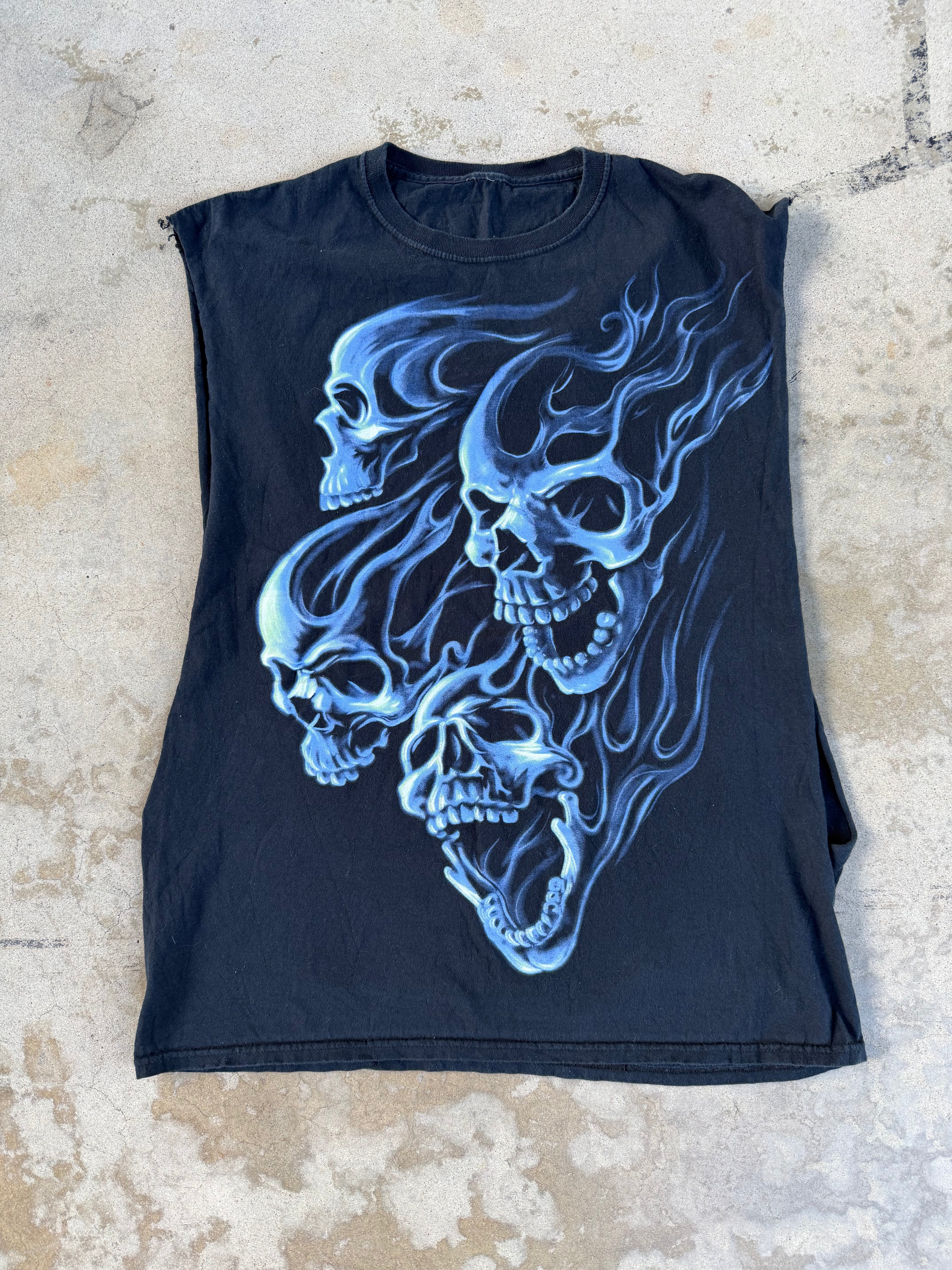 00s Skull Cut-Off | L