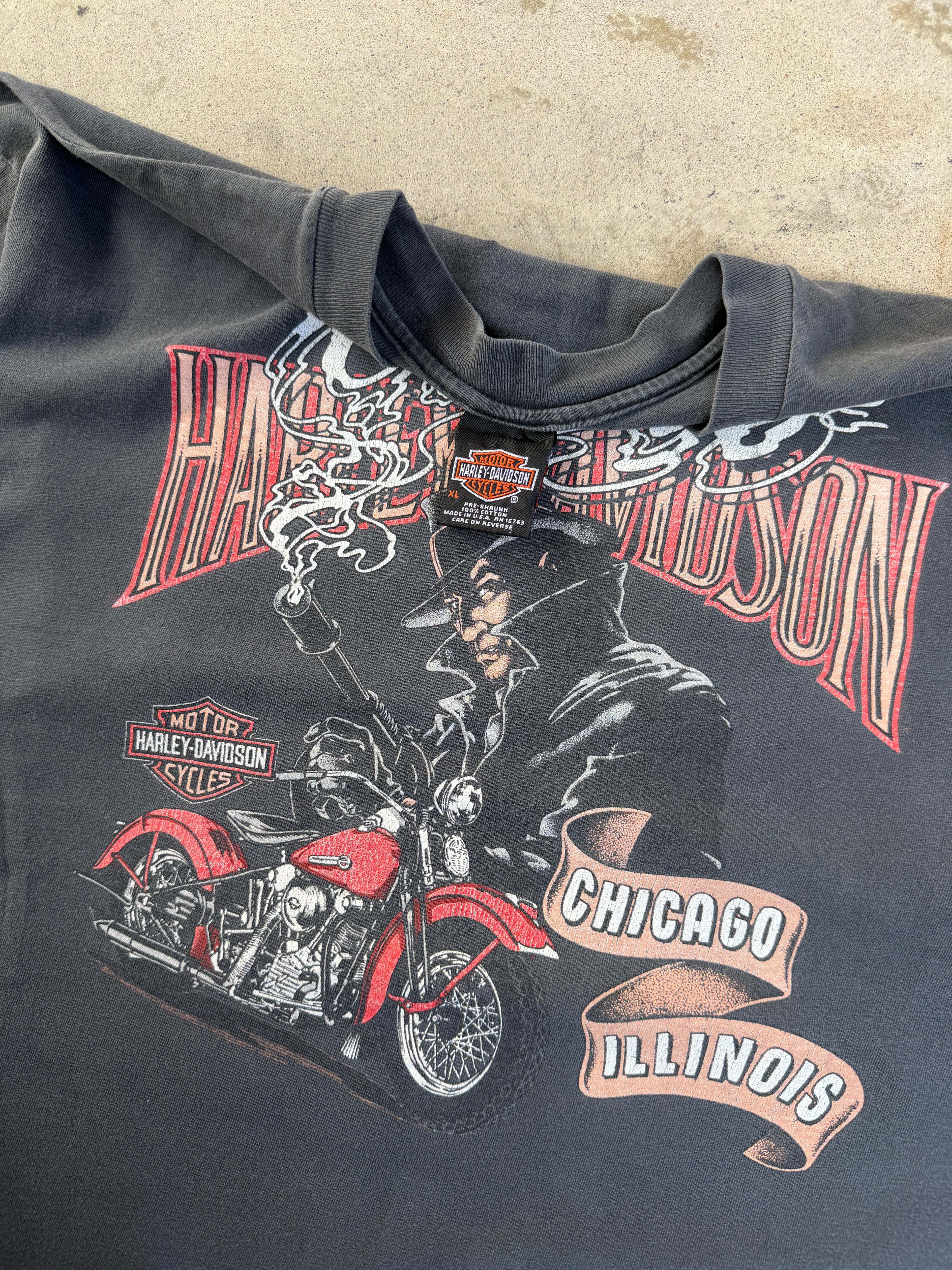 90s Chicago Harley | XL
