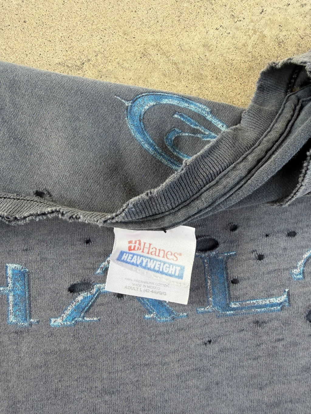 00s SMOKED/Thrashed Halo 2 Promo Tee | L