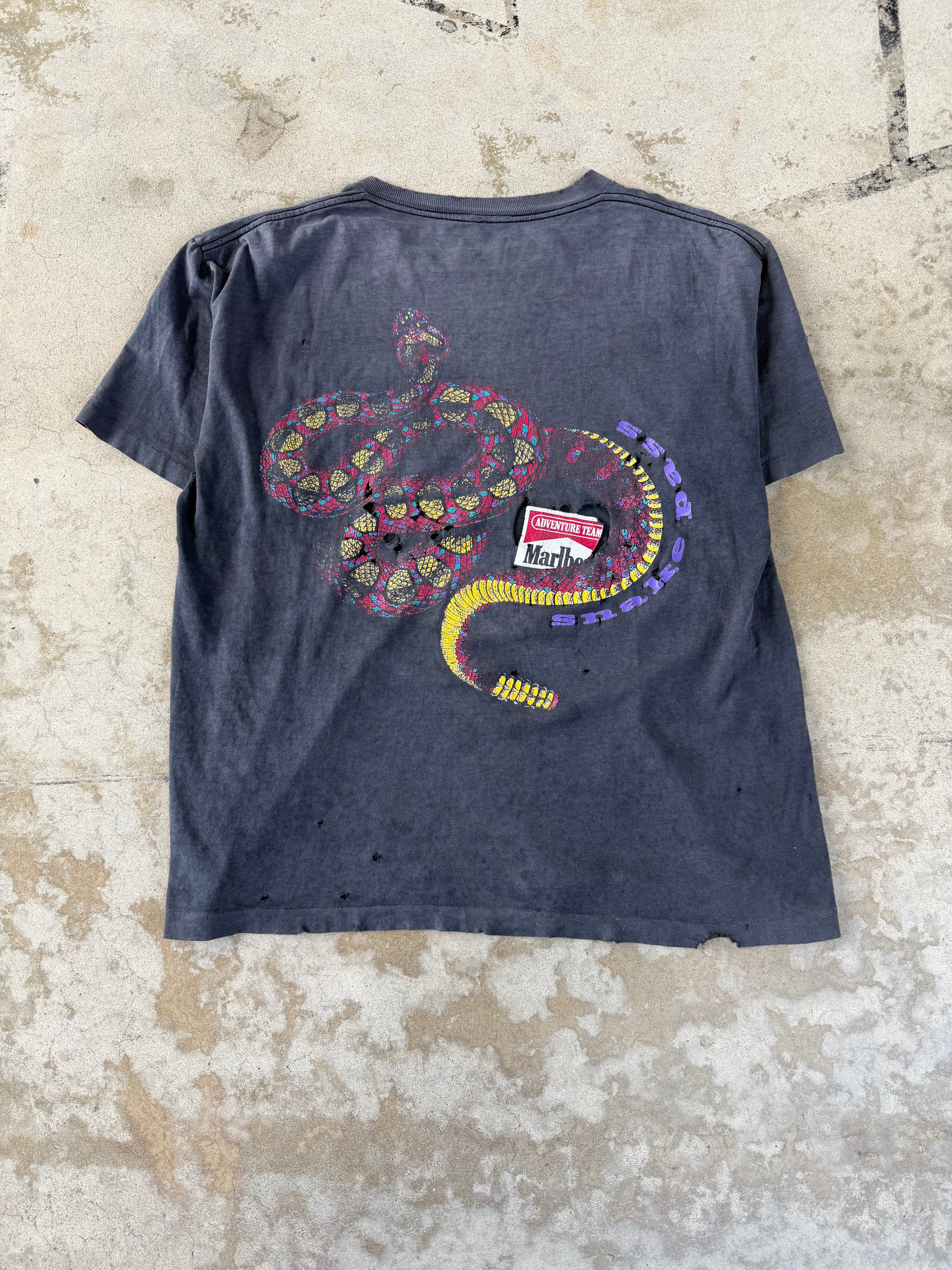 90s Faded/Thrashed Marlboro Snake Pass | XL
