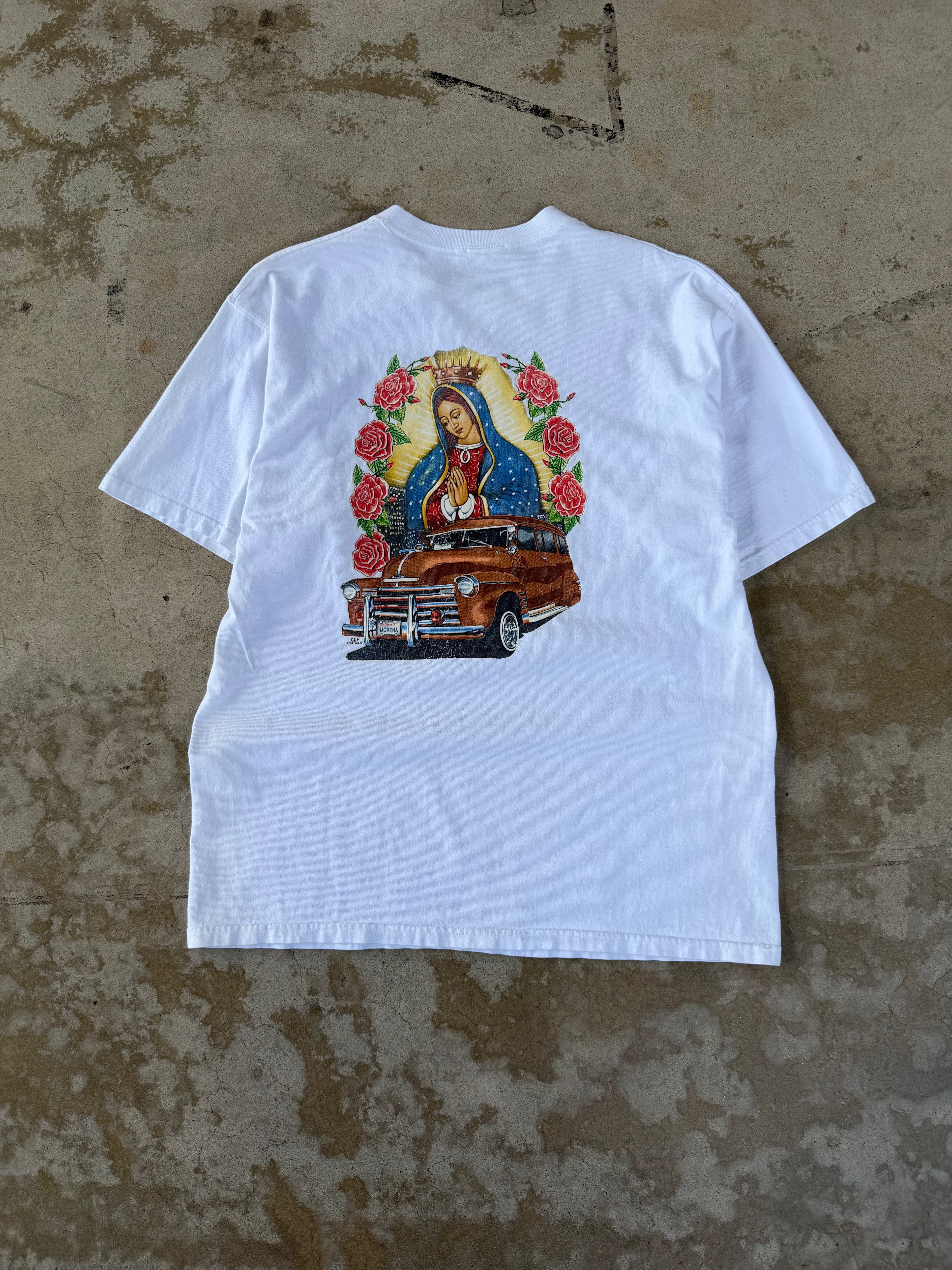 00s Virgin Mary Car Tee | L