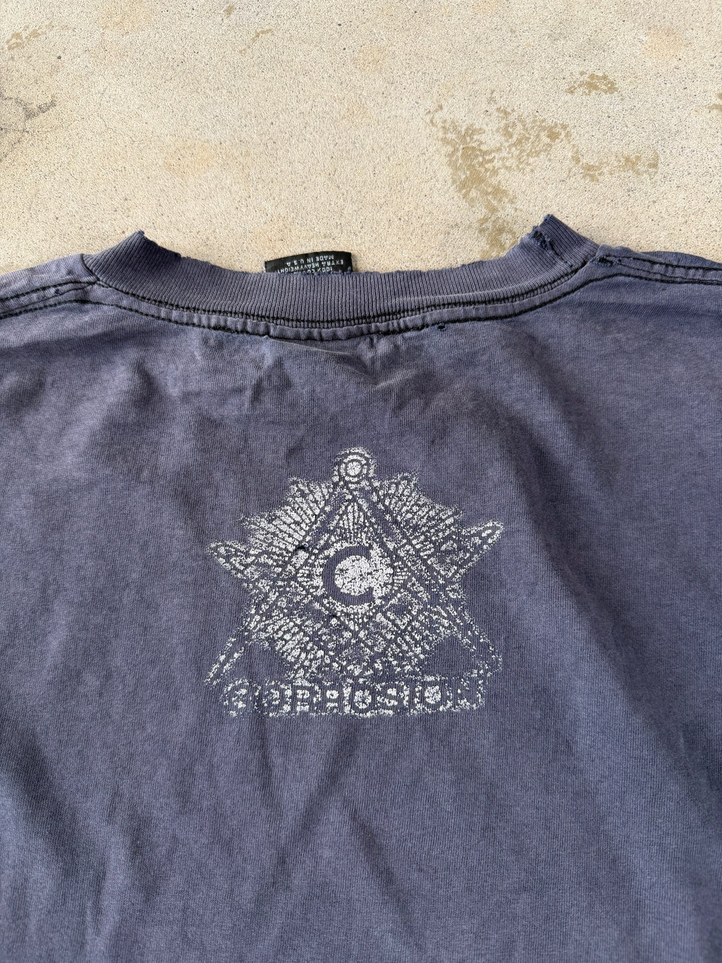 90s Faded/Thrashed Corrosion Of Conformity Band Longsleeve | XL