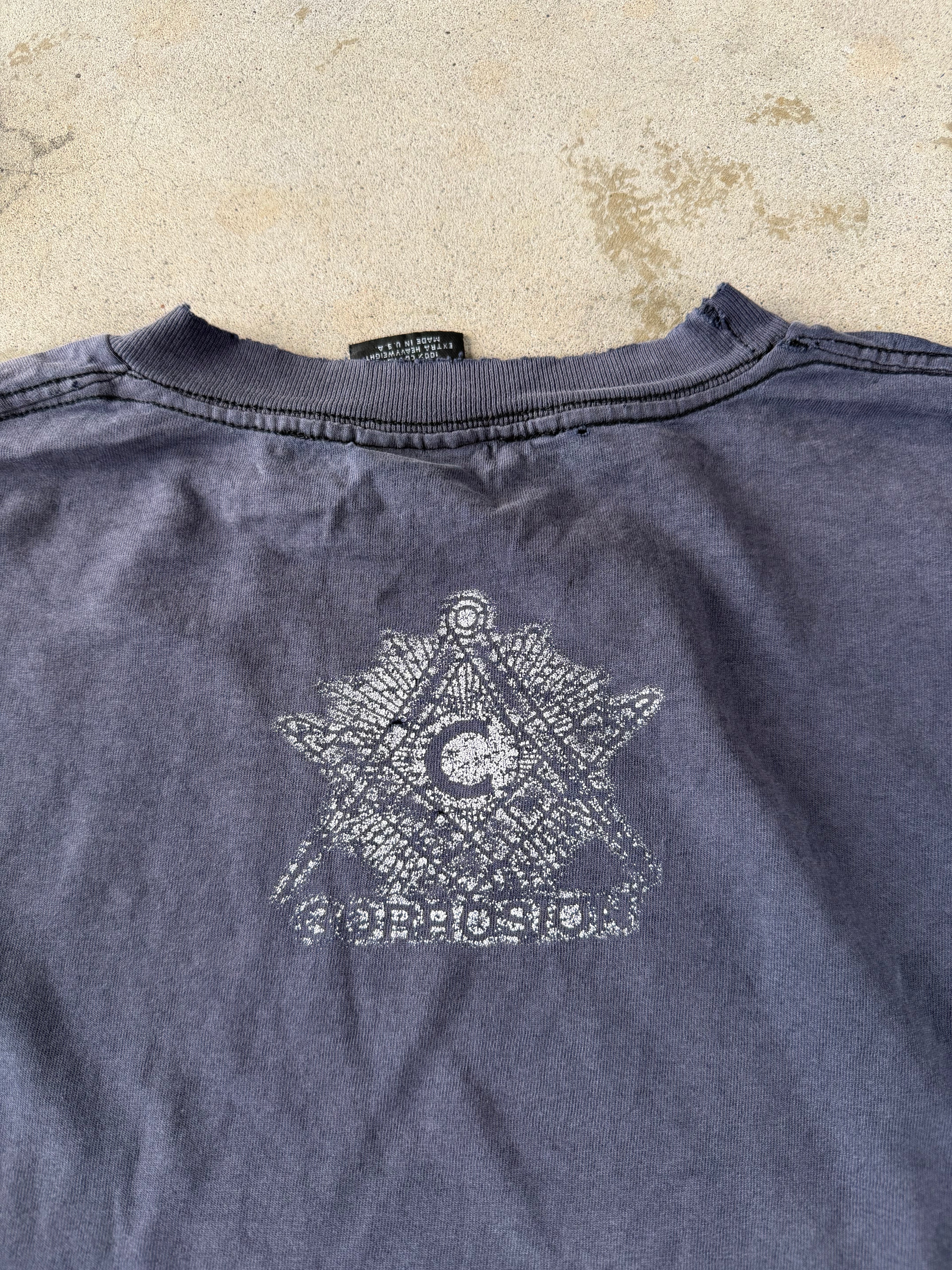 90s Faded/Thrashed Corrosion Of Conformity Band Longsleeve | XL