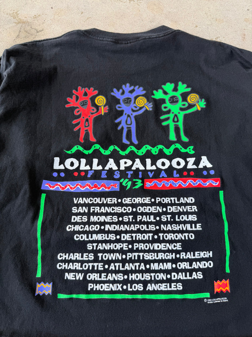 Lollapalooza ‘93 Festival Tee | XL