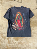 90s Faded Virgin Mary Tee | L