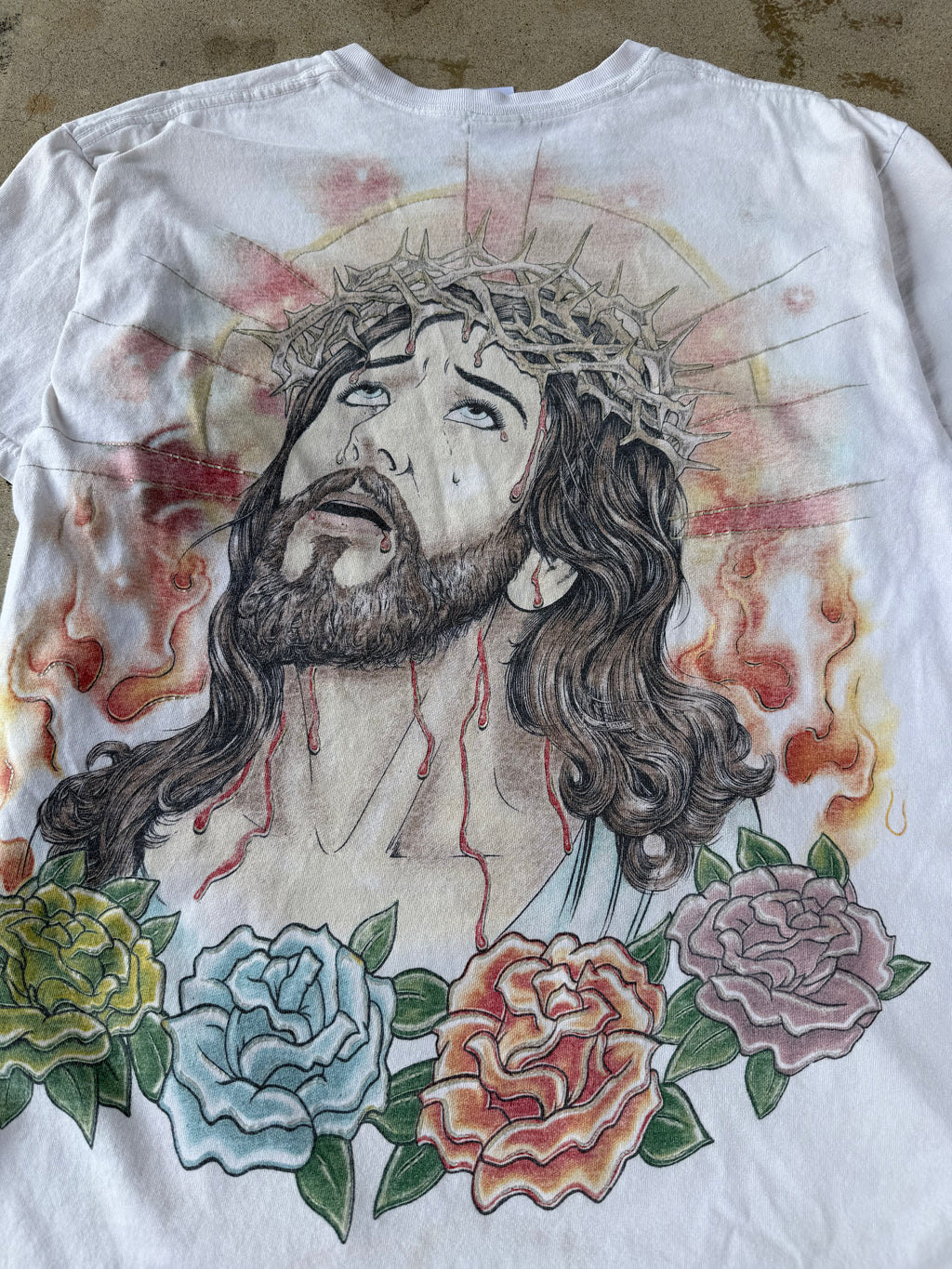 00s Jesus "Sacred Heart" Tee | L
